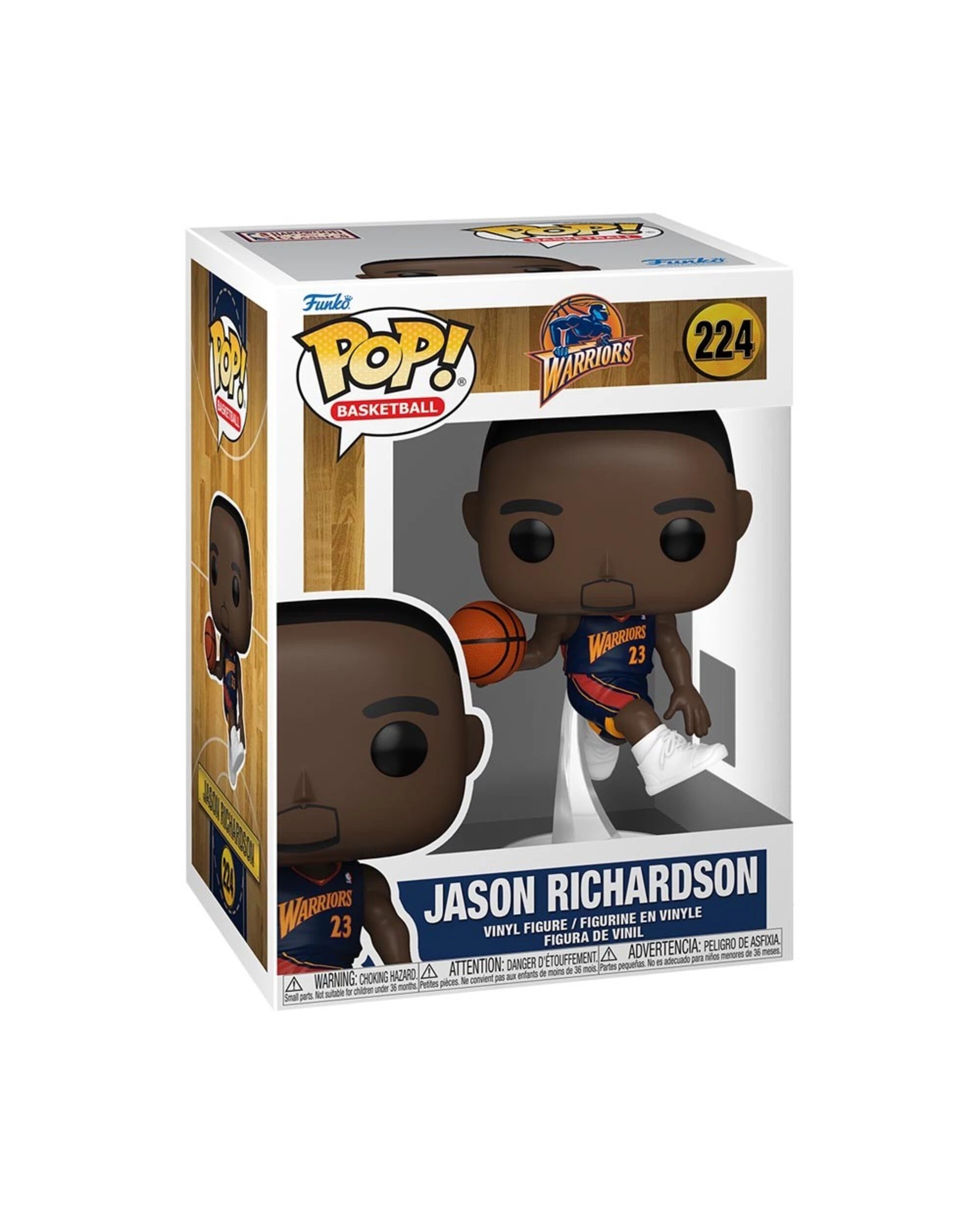 2 NBA - Golden State Warriors - Jason Richardson Pop! Vinyl Figure, 2 of 2