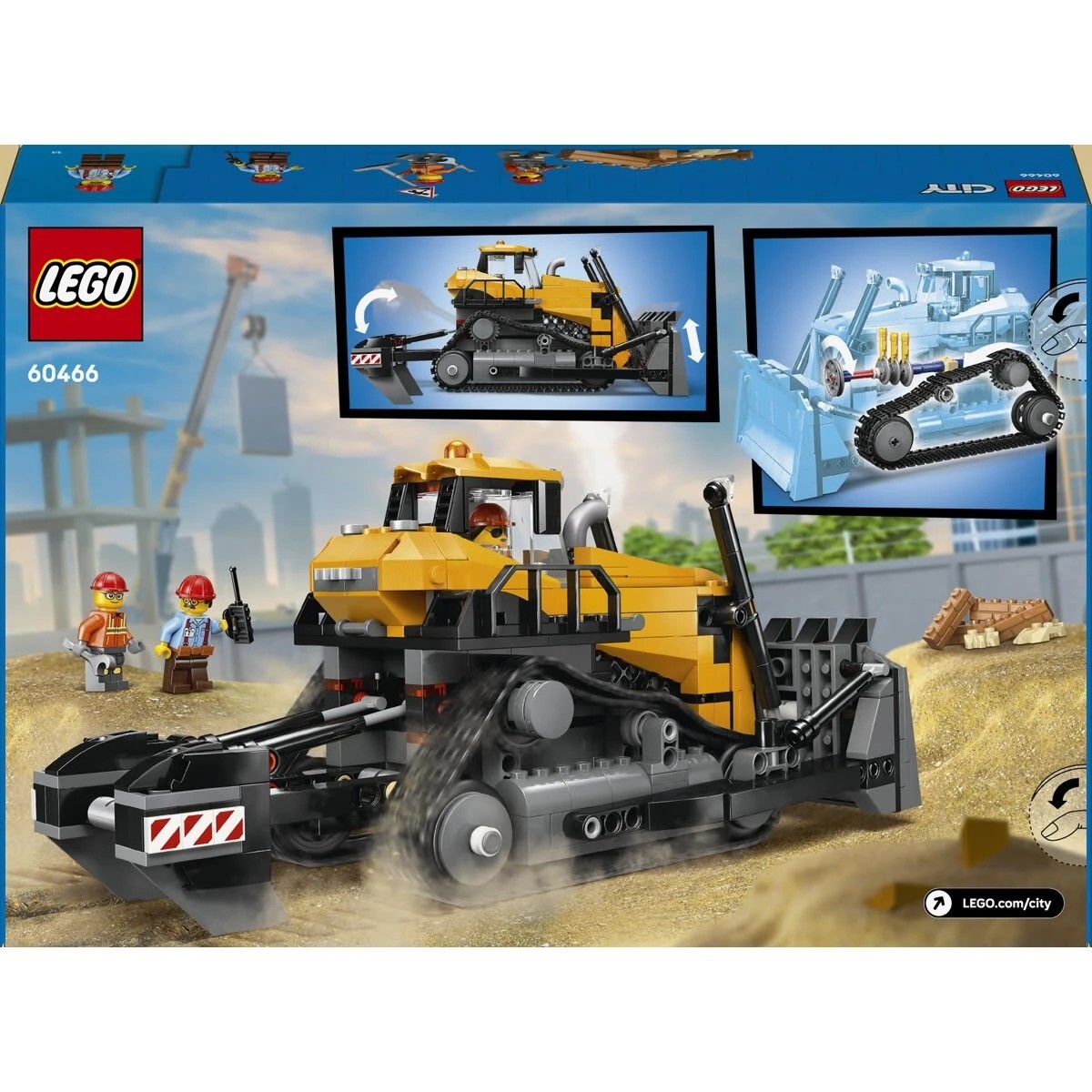 10 LEGO City Yellow Bulldozer 60466, 10 of 10