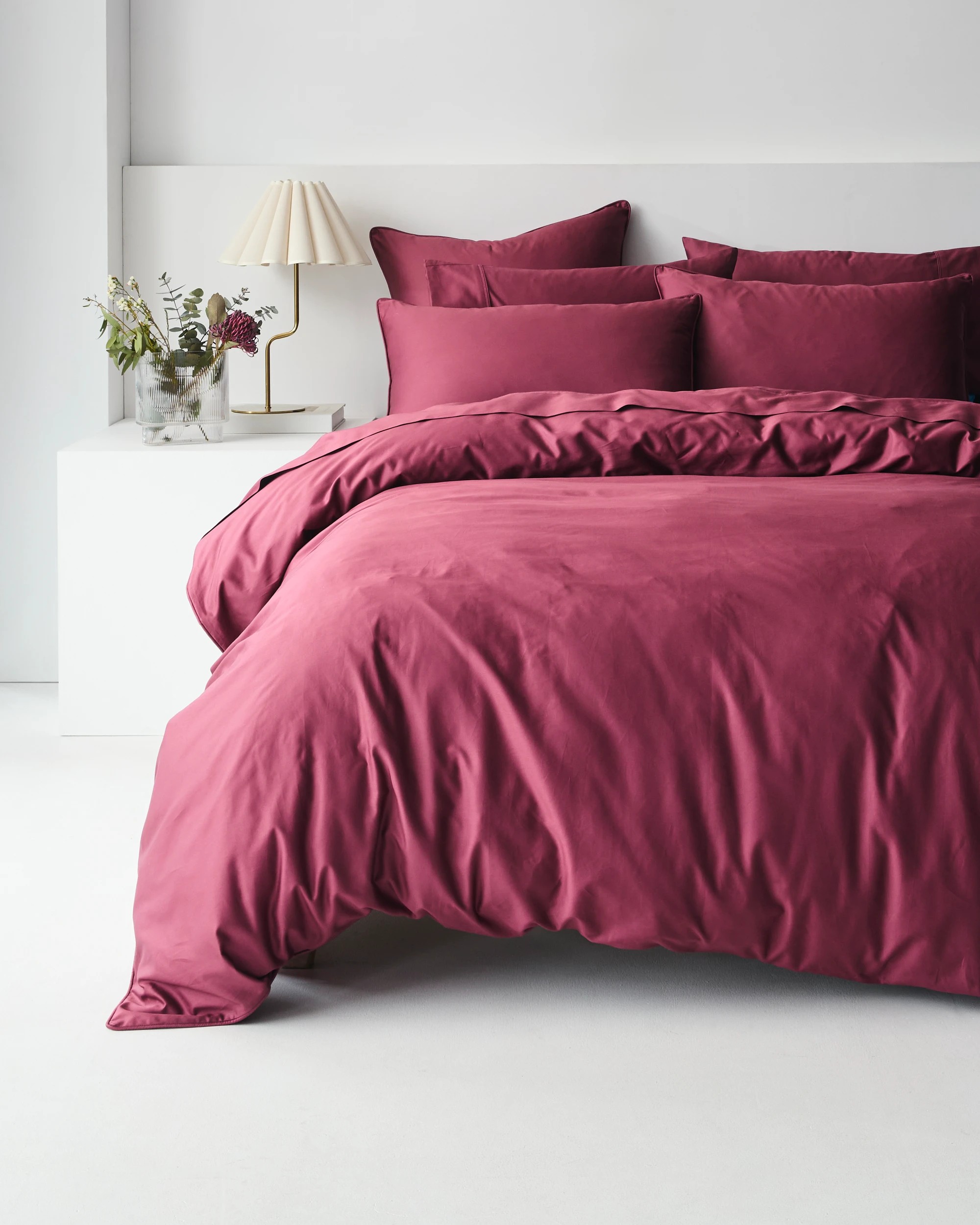 1 Target Luxury Egyptian Cotton Quilt Cover Set - Super King Bed - Pink, 1 of 10