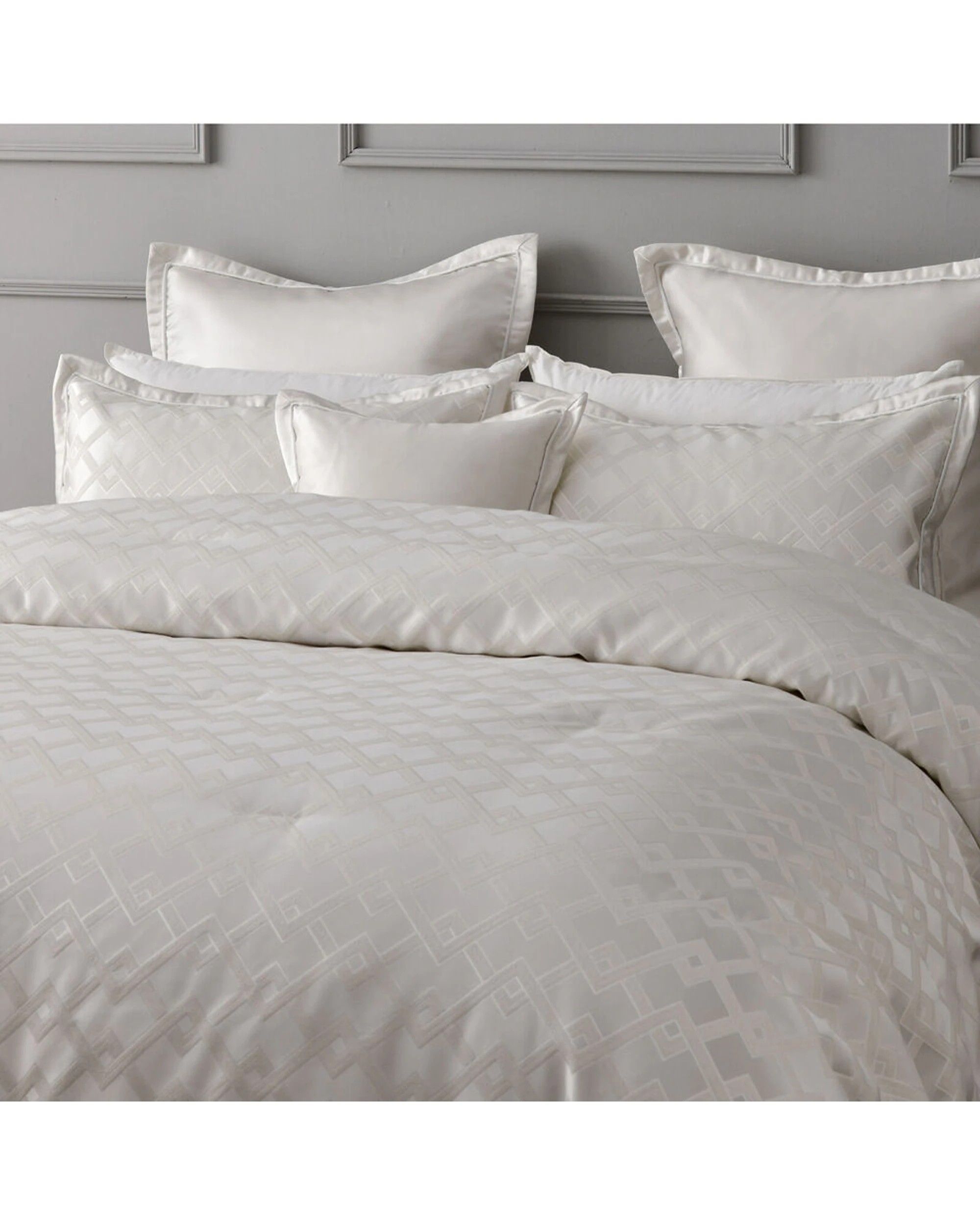 2 Bianca 6pc Firenze Polyester Comforter Set - Super King Bed - White, 2 of 4