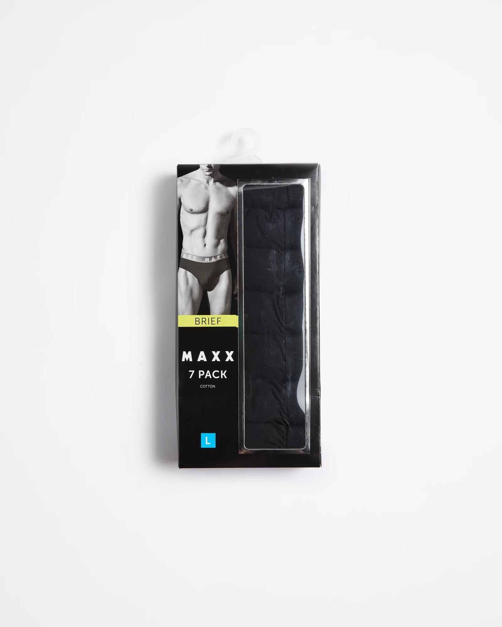 4 7 Pack Hipster Briefs - Maxx BLACK, 4 of 4