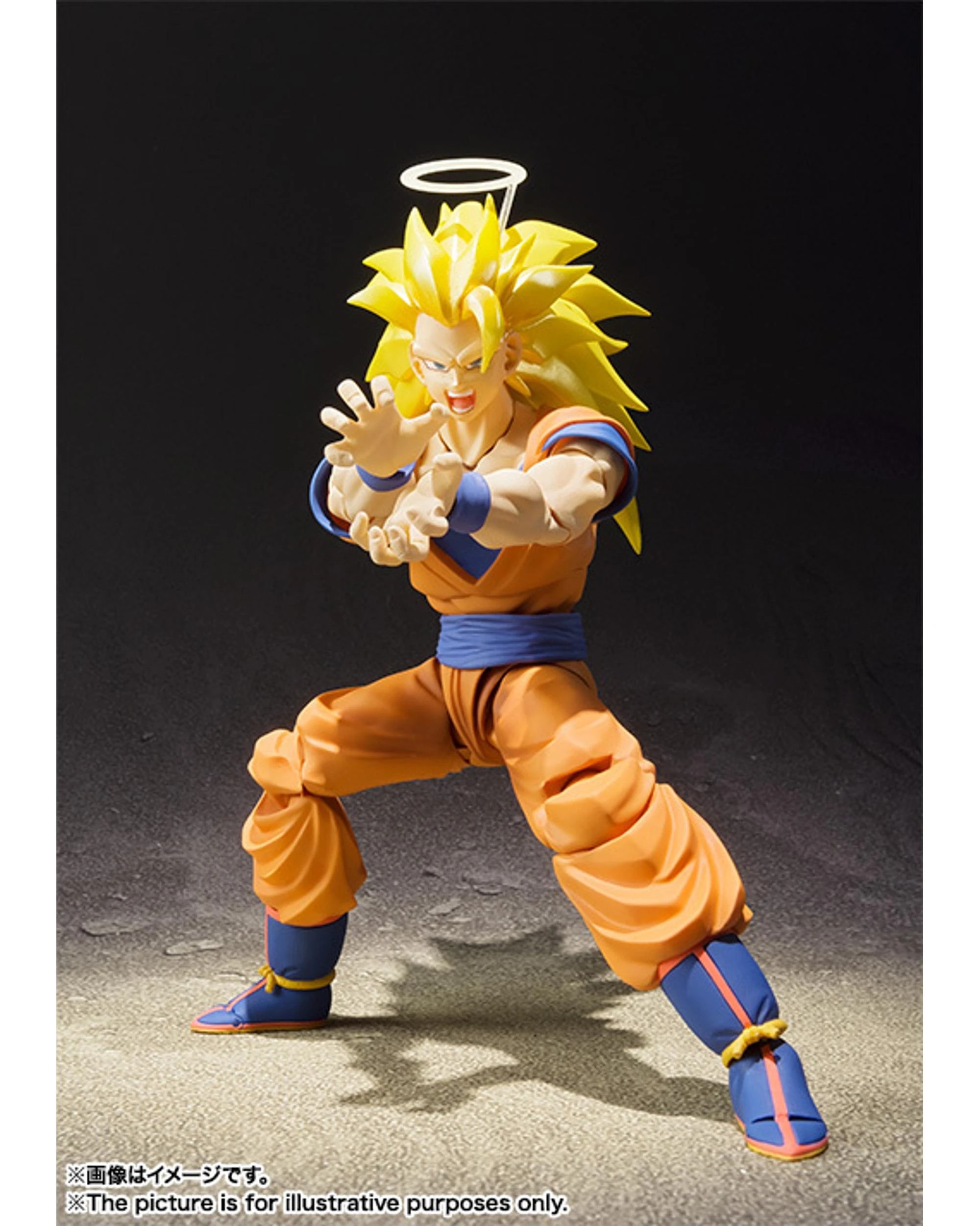 4 S.H. Figuarts Dragon Ball Z Super Saiyan 3 Son Goku Figure, 4 of 5