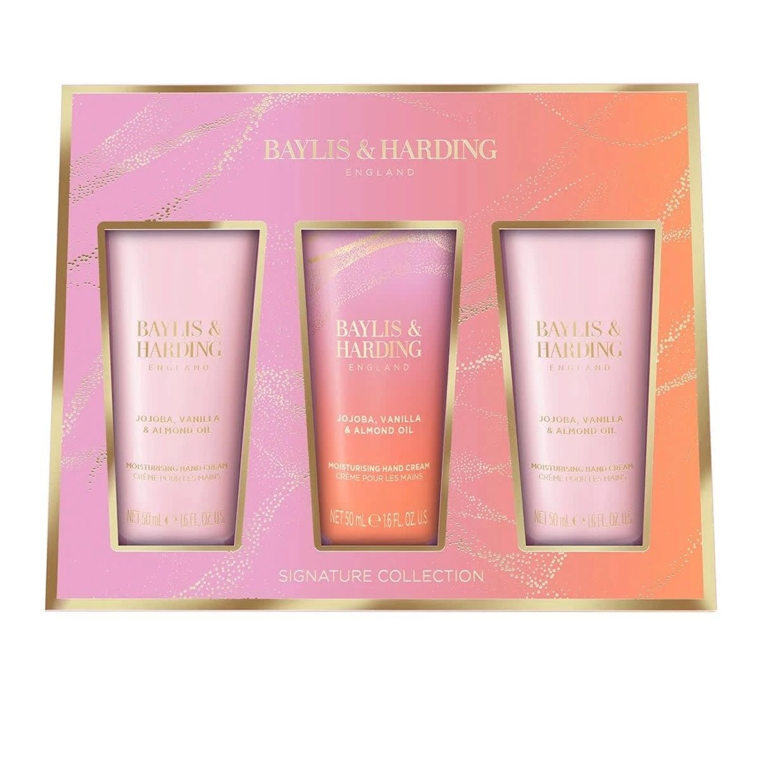 1 Baylis & Harding Signature Collection Hand Trio - Jojoba, Vanilla and Almond Oil, 1 of 4
