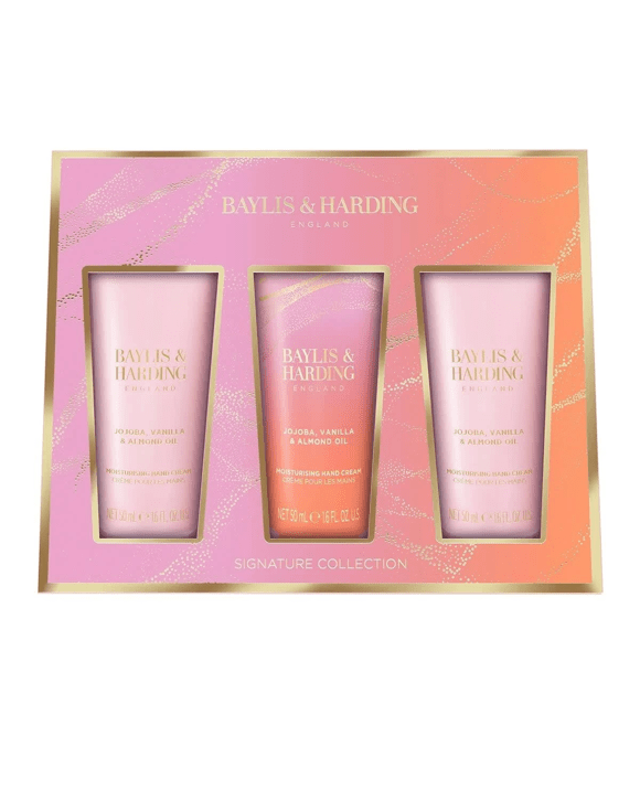 Baylis & Harding Signature Collection Hand Trio - Jojoba, Vanilla and Almond Oil