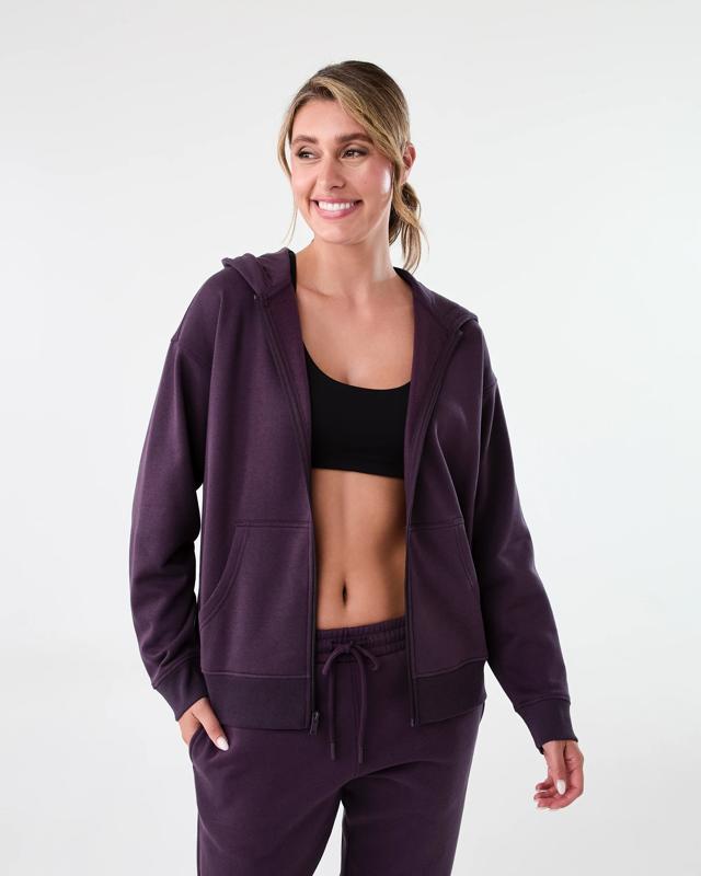 Active Womens Essential Zip Through Ho