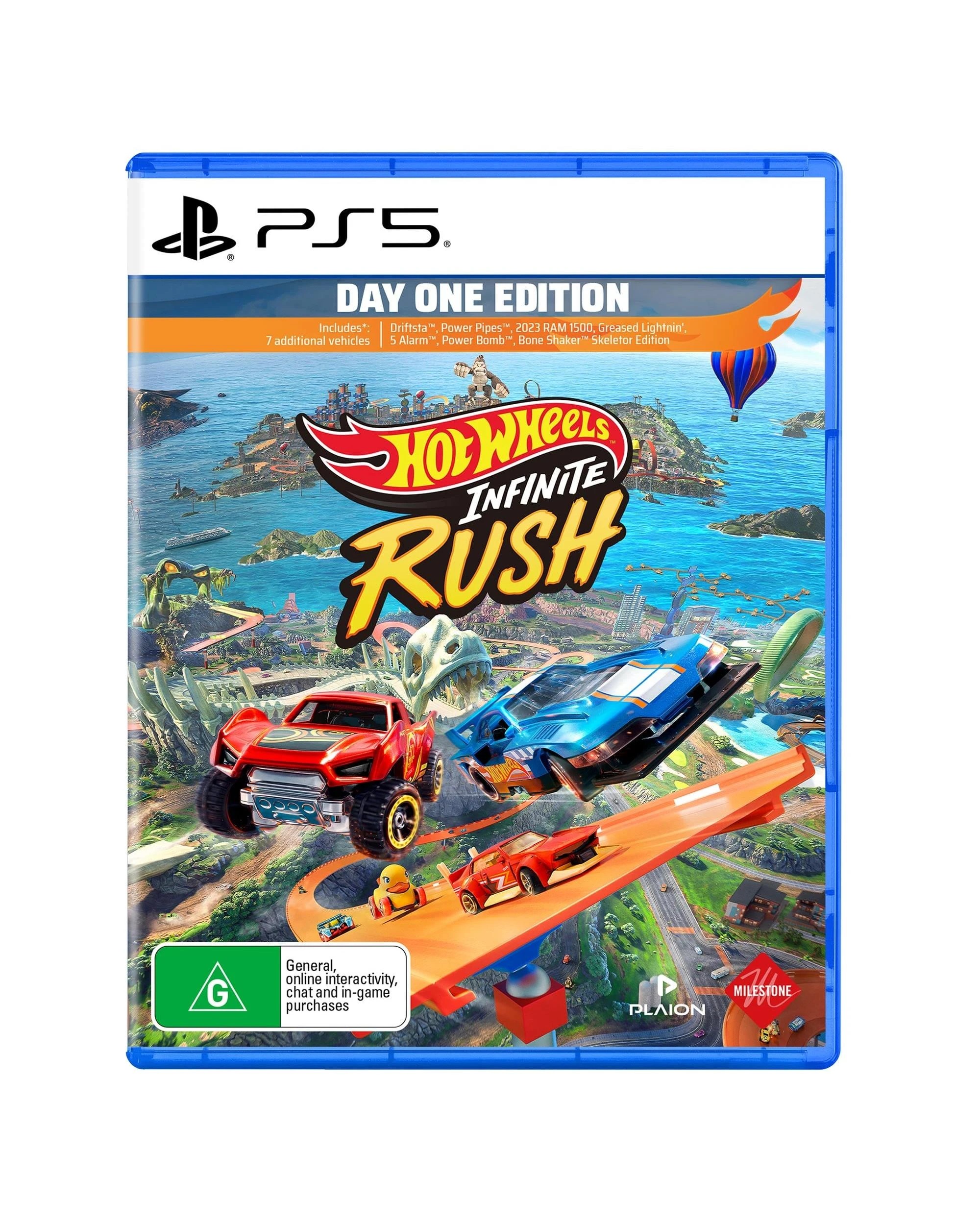 1 Hot Wheels Infinite Rush Day One Edition - PS5, 1 of 10