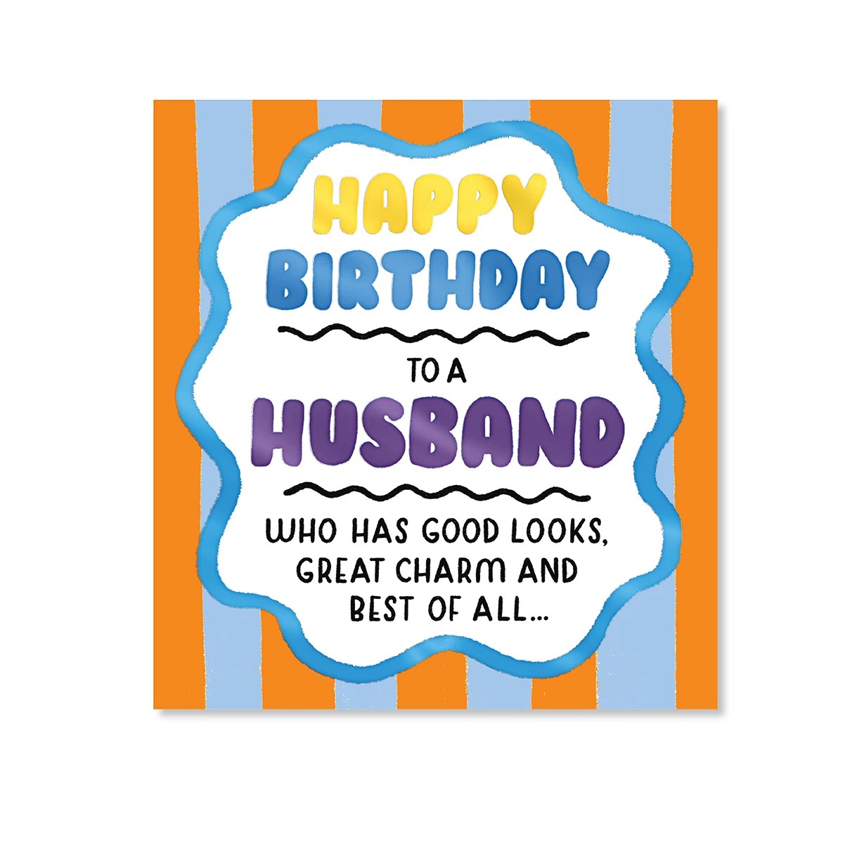 Hallmark Birthday Card for Husband - Stripe - Kmart