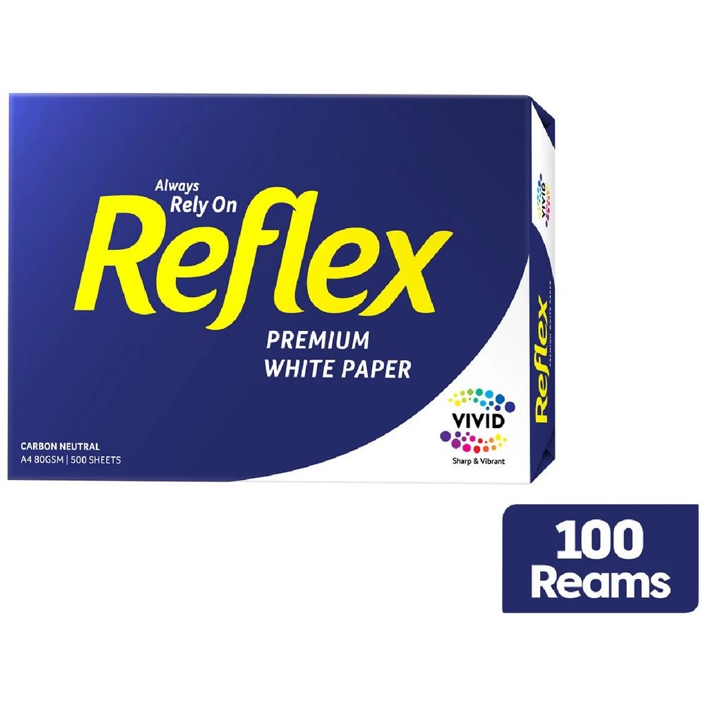 1 Reflex Carbon Neutral 80gsm A4 Copy Paper 100 Ream Pallet, 1 of 2