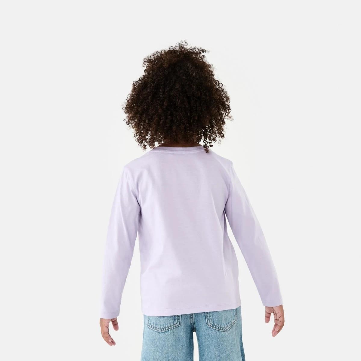 2 Long Sleeve Pocket T-shirt Pst Purple, 2 of 8