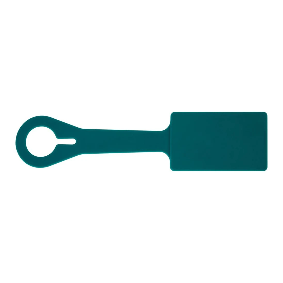 3 J.Burrows Silicone Luggage Tags Teal 2 Pack, 3 of 4