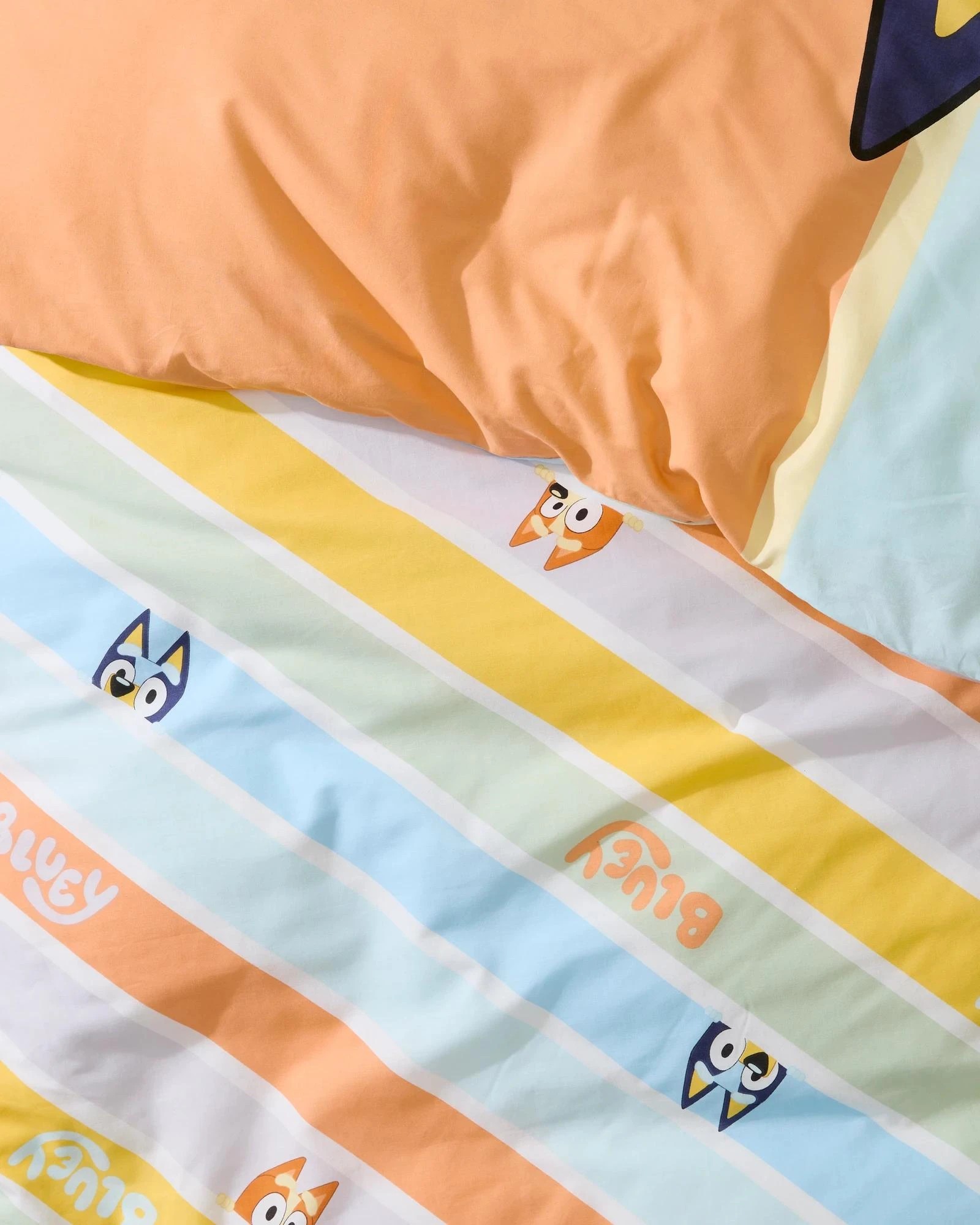 4 Bluey Kids Quilt Cover Set - Single Bed - Multi, 4 of 4