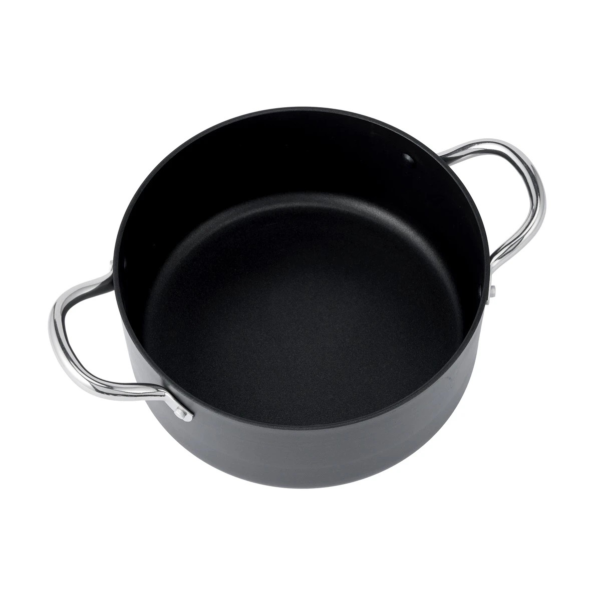 4 24cm Hard Anodised Non-Stick Casserole, 4 of 6