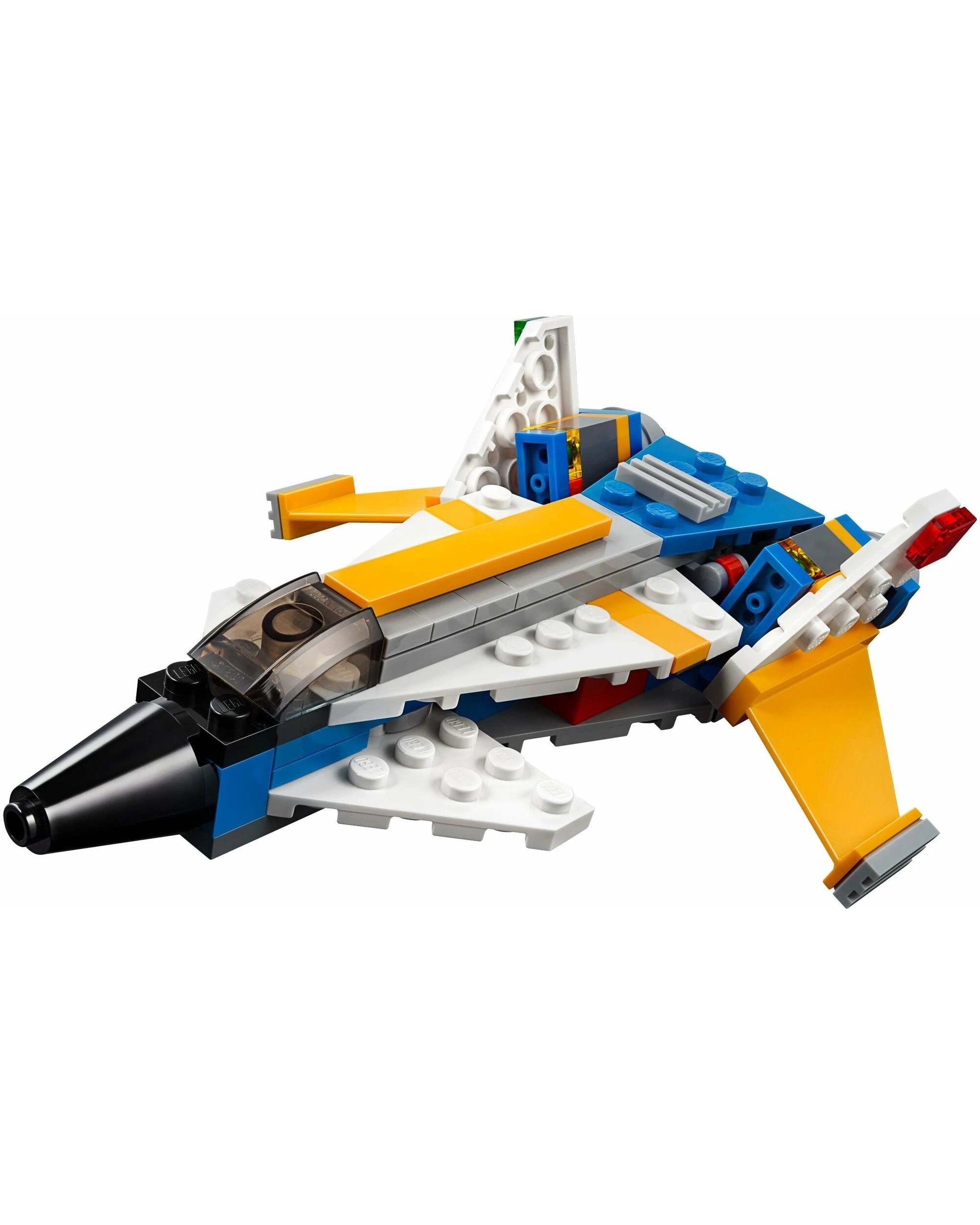 4 LEGO 31042 Super Soarer 3-in-1 Jet, Airplane, Futuristic Plane Building Set, 4 of 5