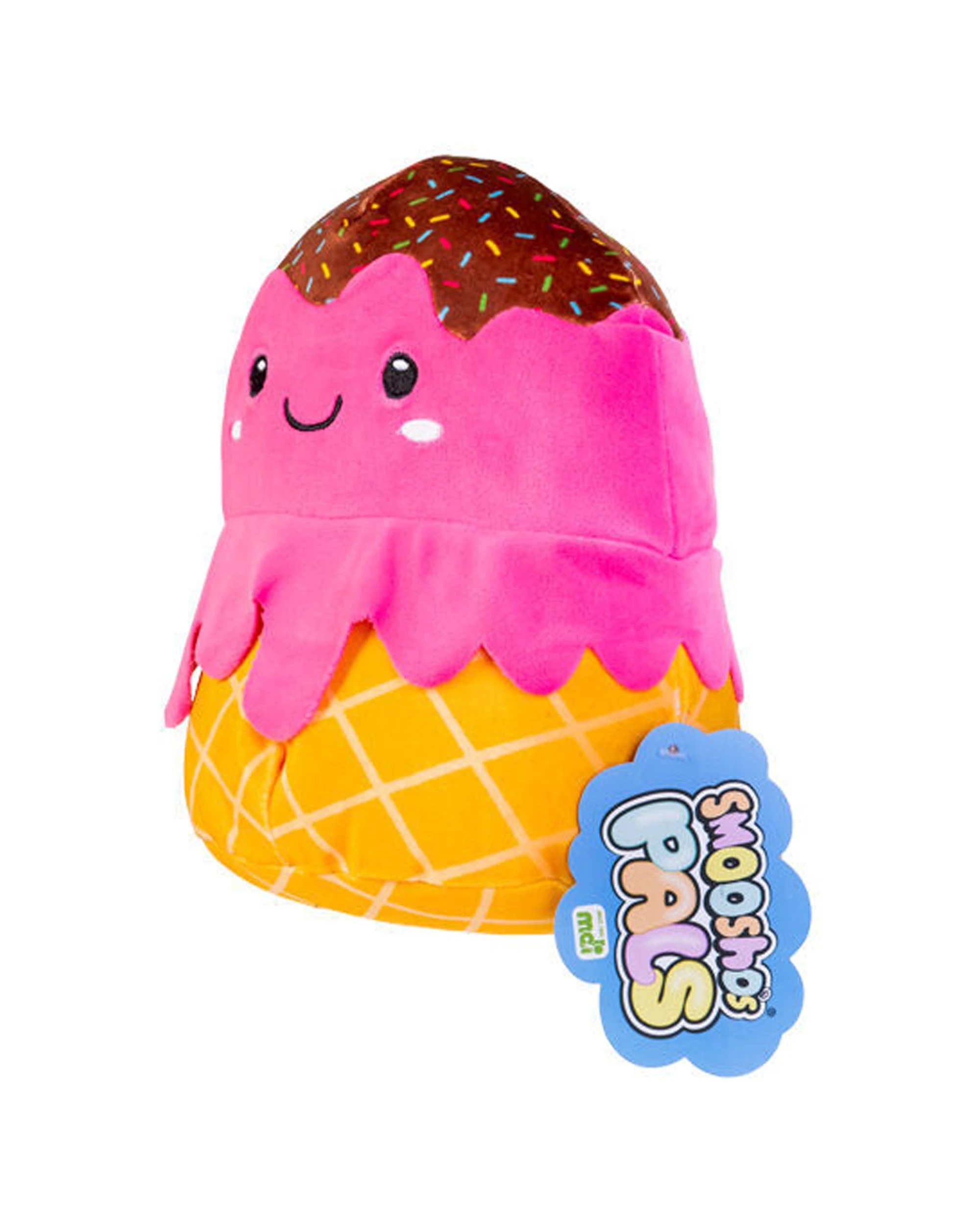2 Smooshos Pal Squishy Super Soft Plushie Kid's Toy 22x16x22cm Ice Cream - Multi, 2 of 4