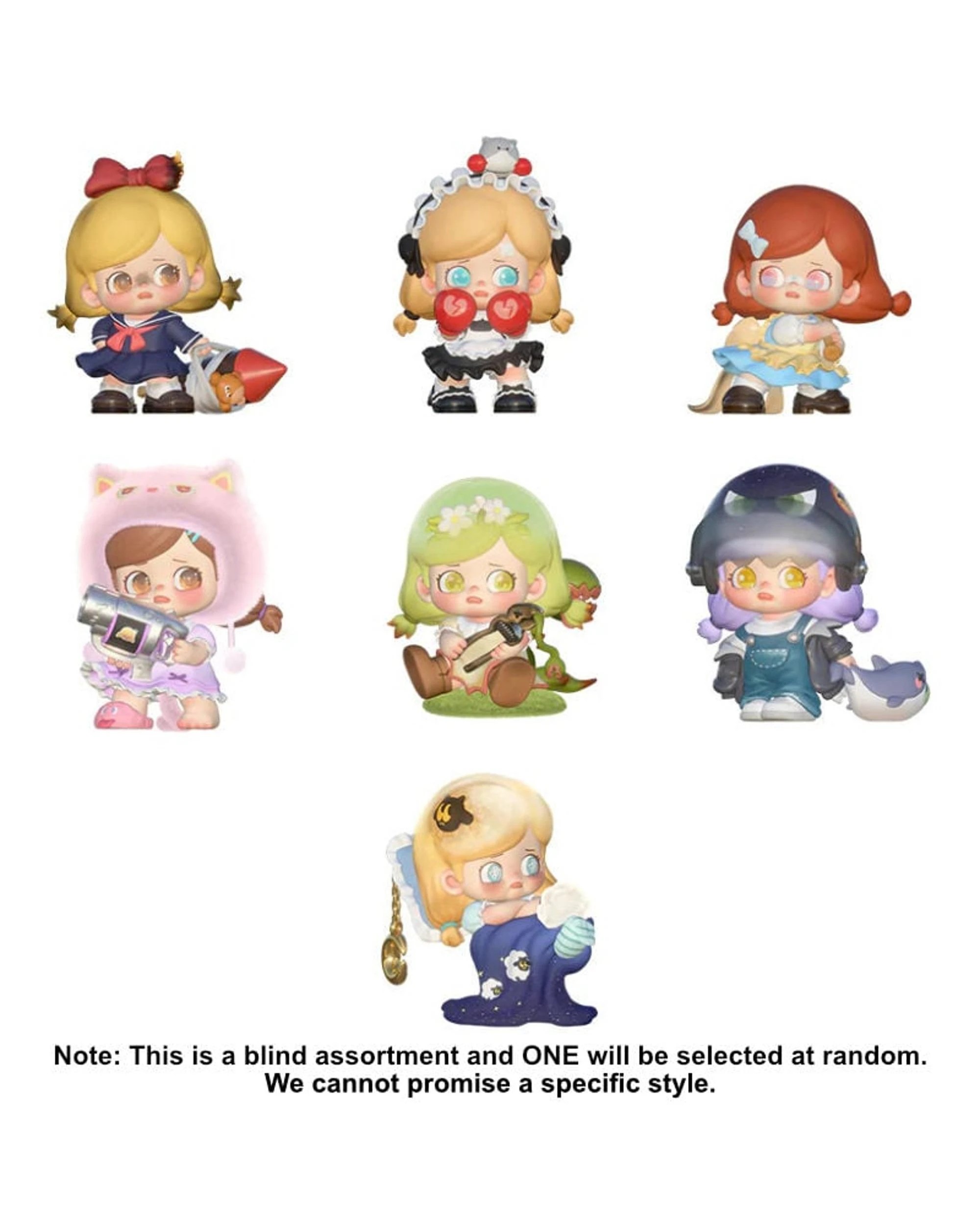 2 Jotoys KOKOSA K.O. Girls Figure Blind Box, 2 of 9