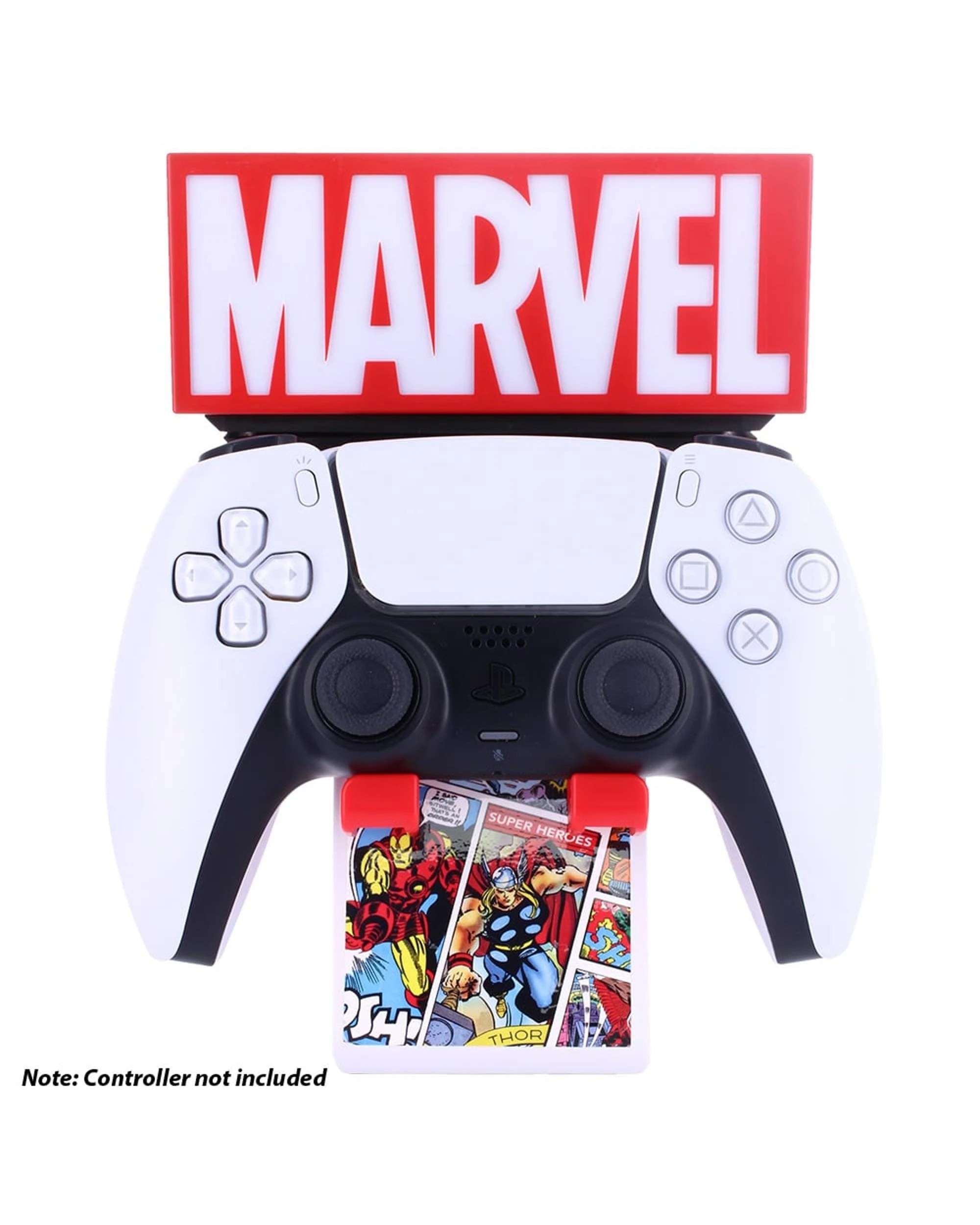 3 Cable Guys Marvel Logo Ikon Phone and Controller Holder, 3 of 9