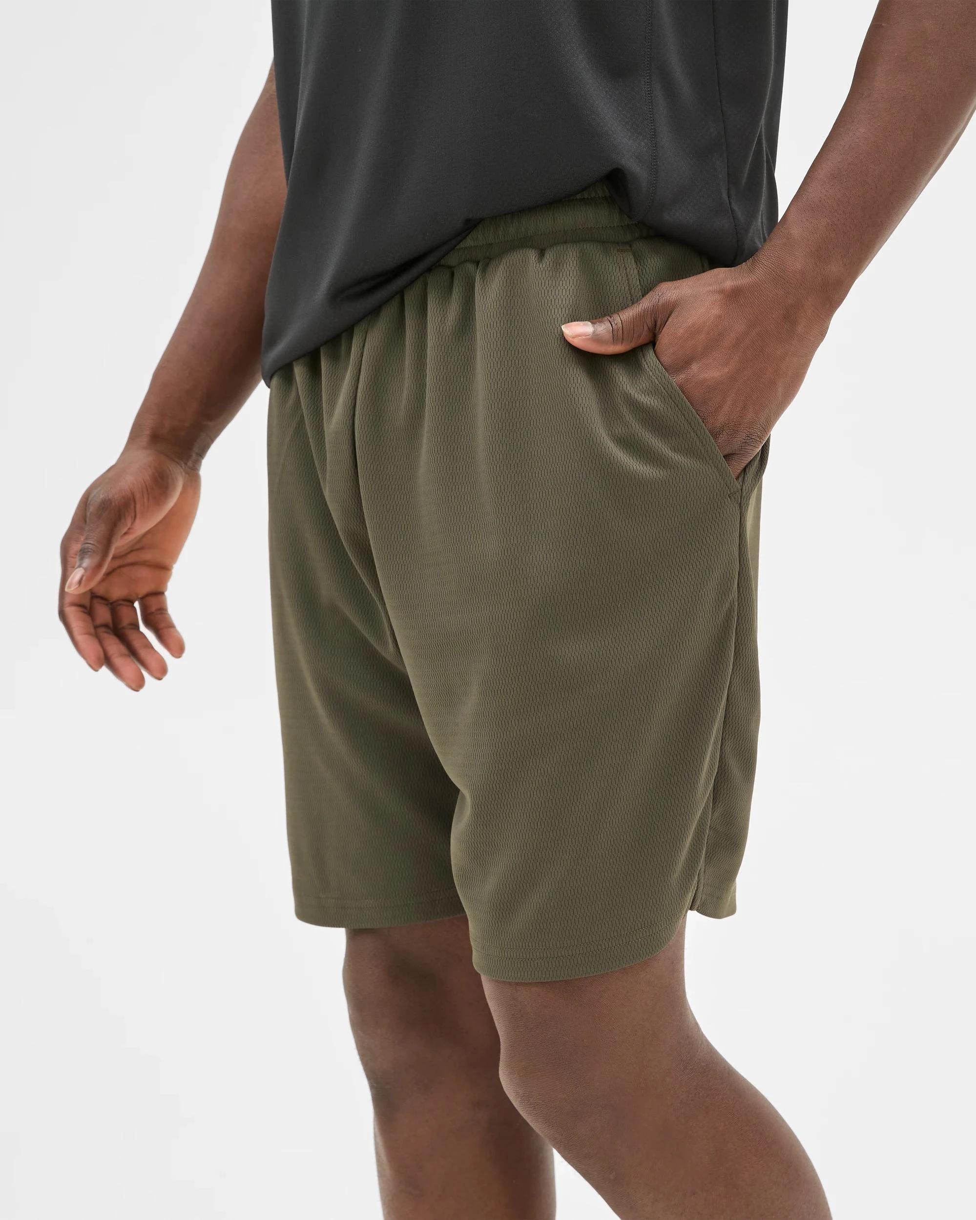 5 Target Active Mesh Shorts OLIVE, 5 of 6