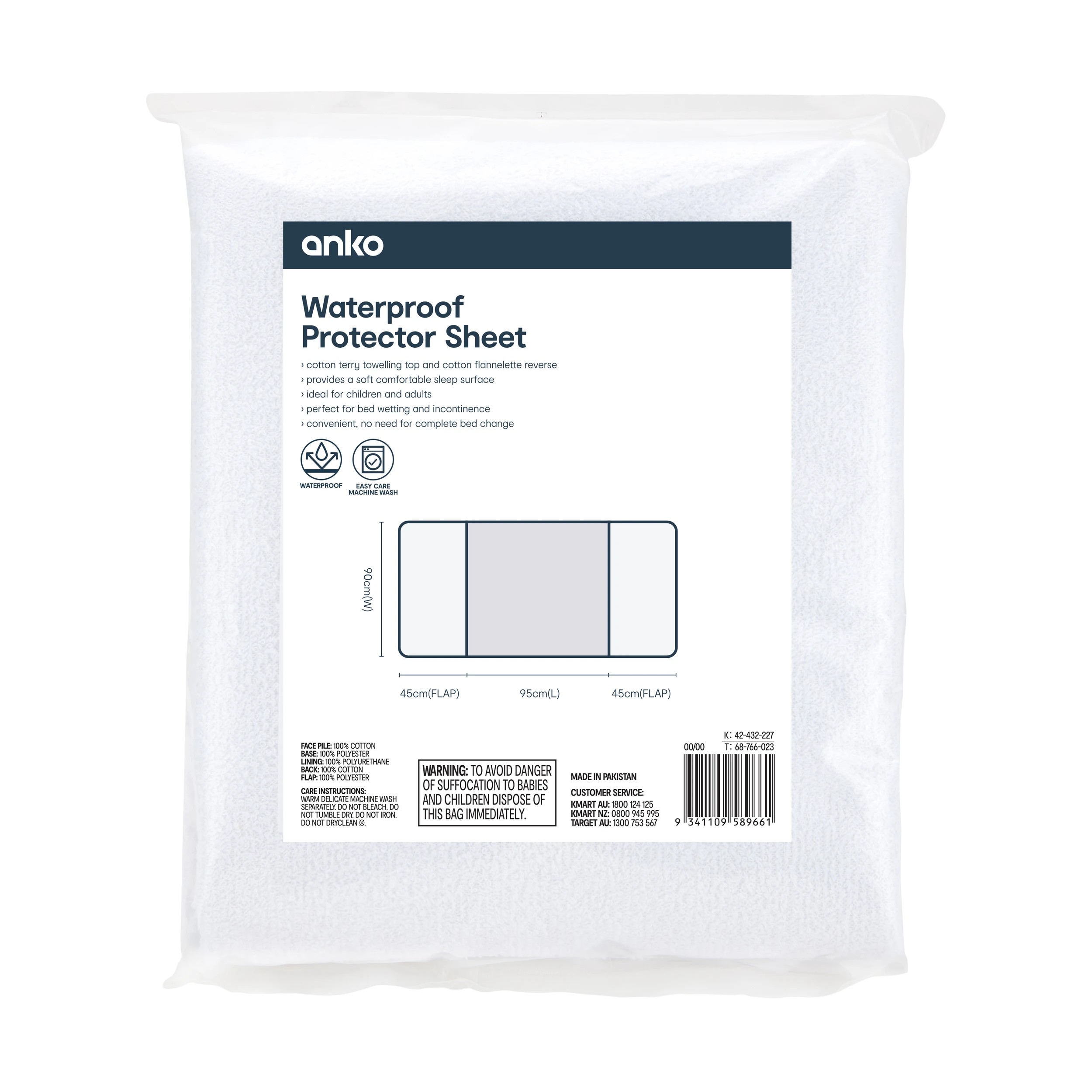 1 Waterproof Protector Sheet, 1 of 5