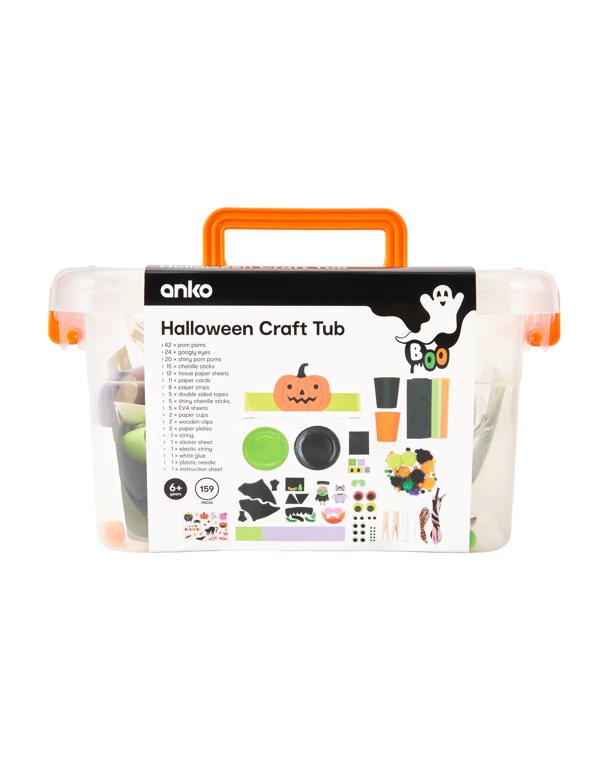 5 159 Piece Halloween Craft Tub, 5 of 5