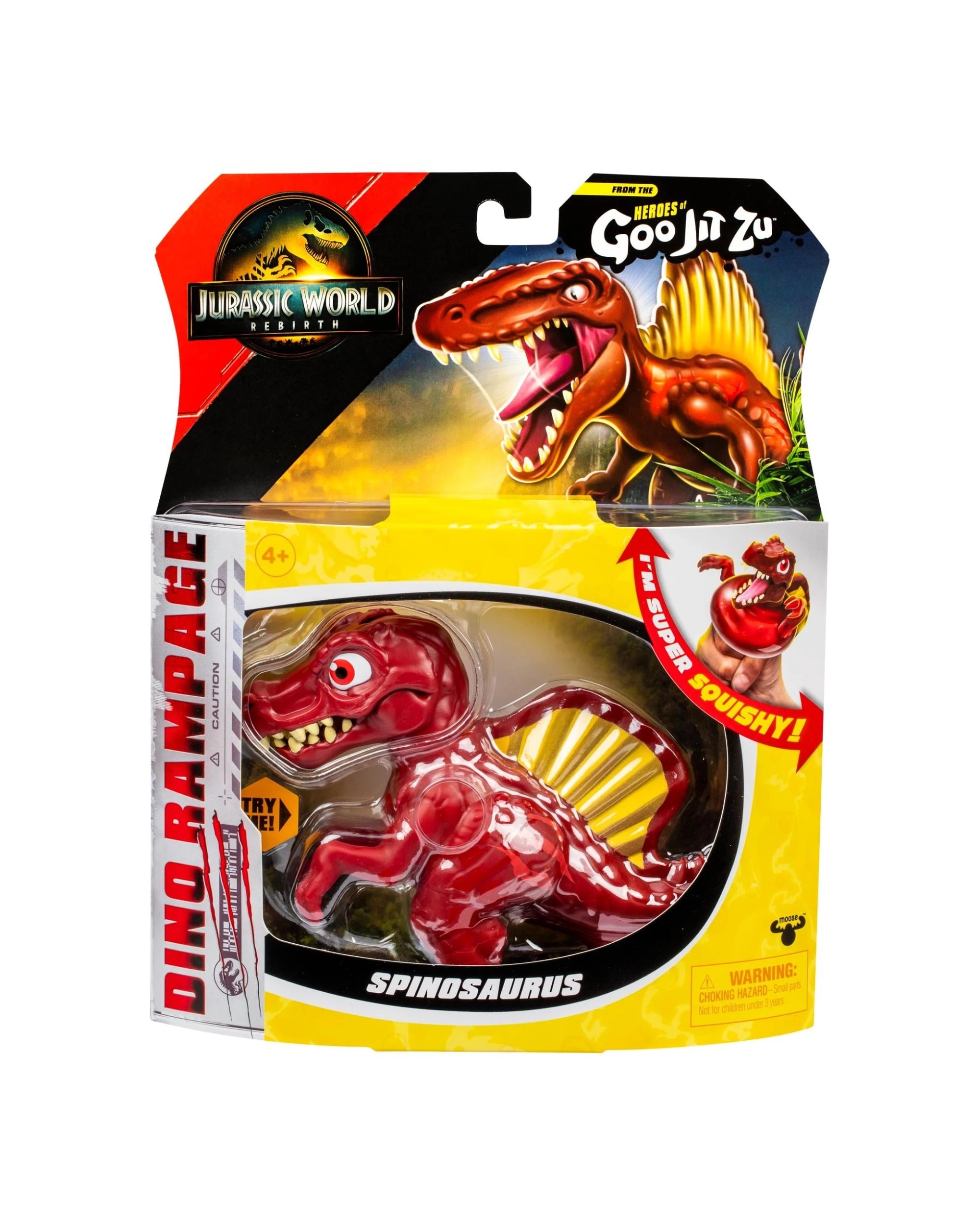 8 Heroes of Goo-Jit-Zu Series 6 Hero Pack Jurassic World Rebirth Spinosaurus, 8 of 9