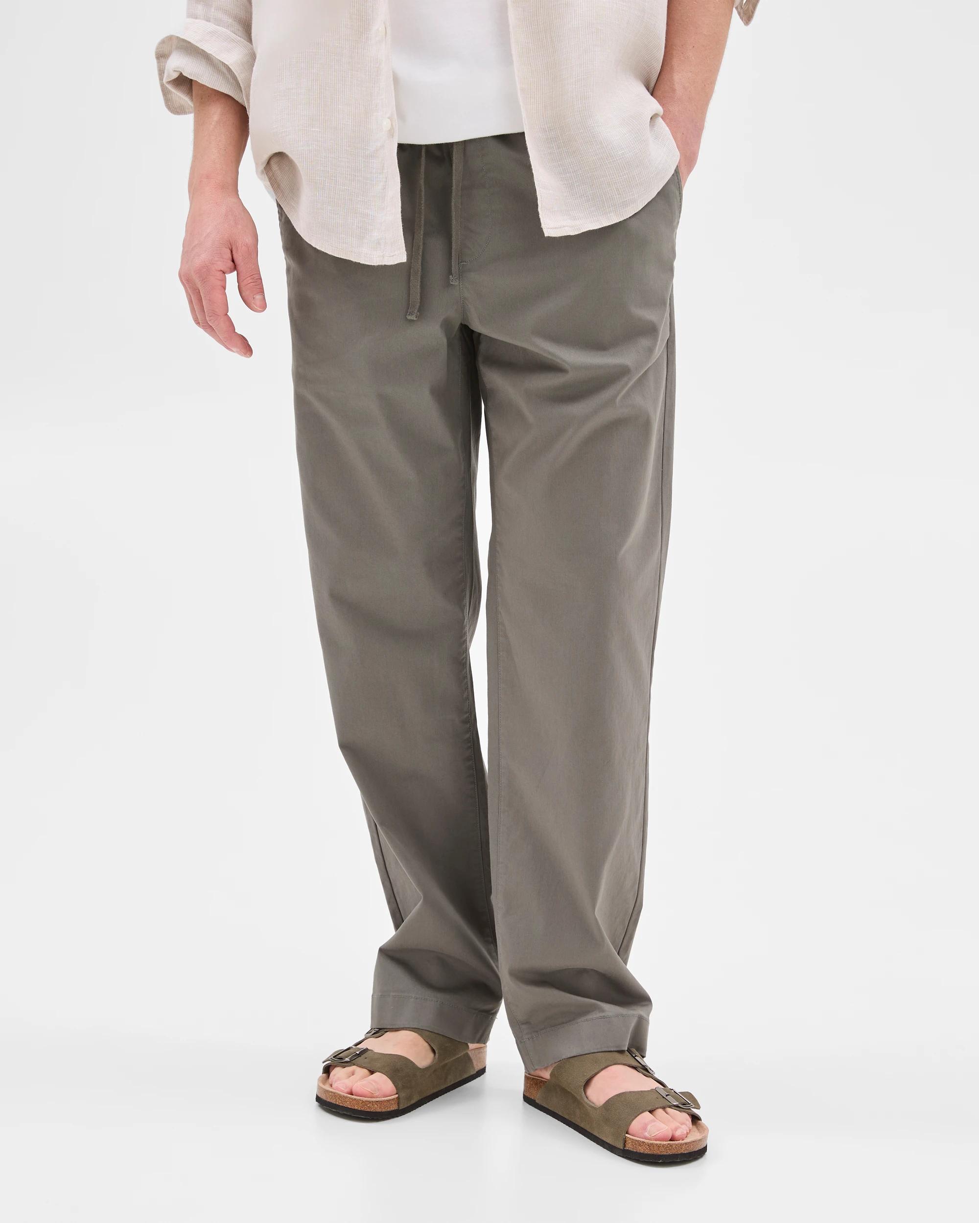 3 Target Australian Cotton Chino Pants GUNMETAL, 3 of 6