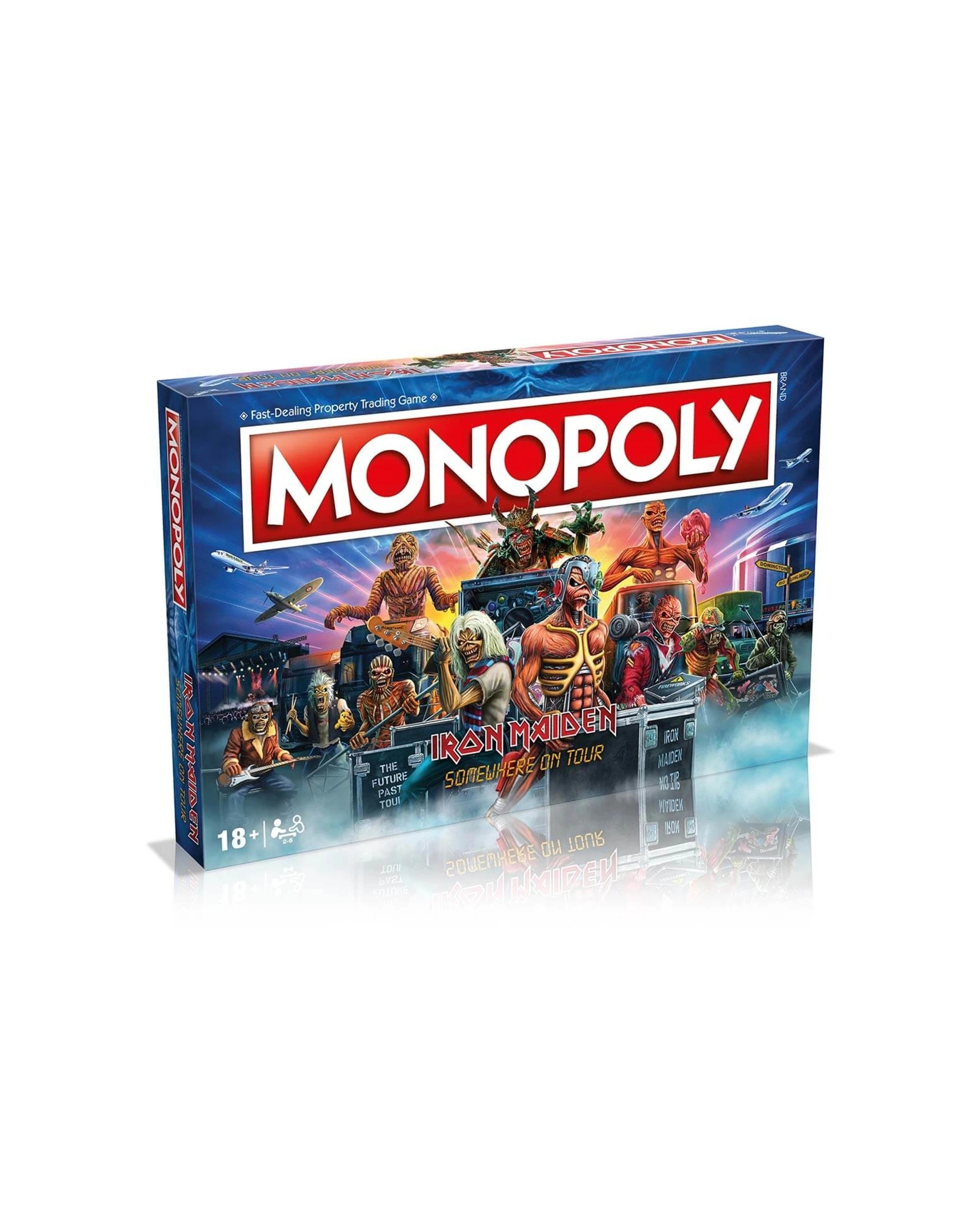 1 Monopoly Iron Maiden Tabletop Themed Board Game Music - Multi, 1 of 5