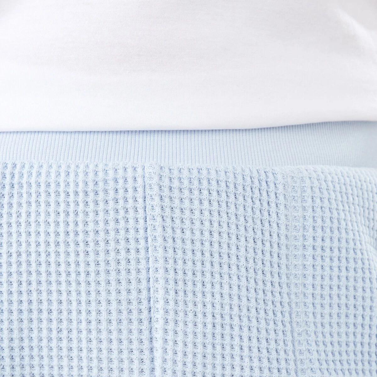 4 Waffle Leisure Shorts Blu Skyway, 4 of 6