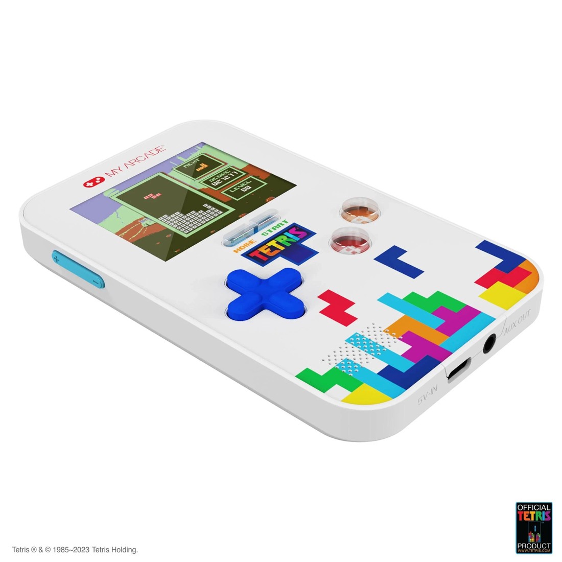6 My Arcade Tetris Go Gamer - Portable Gaming System - White, 6 of 10
