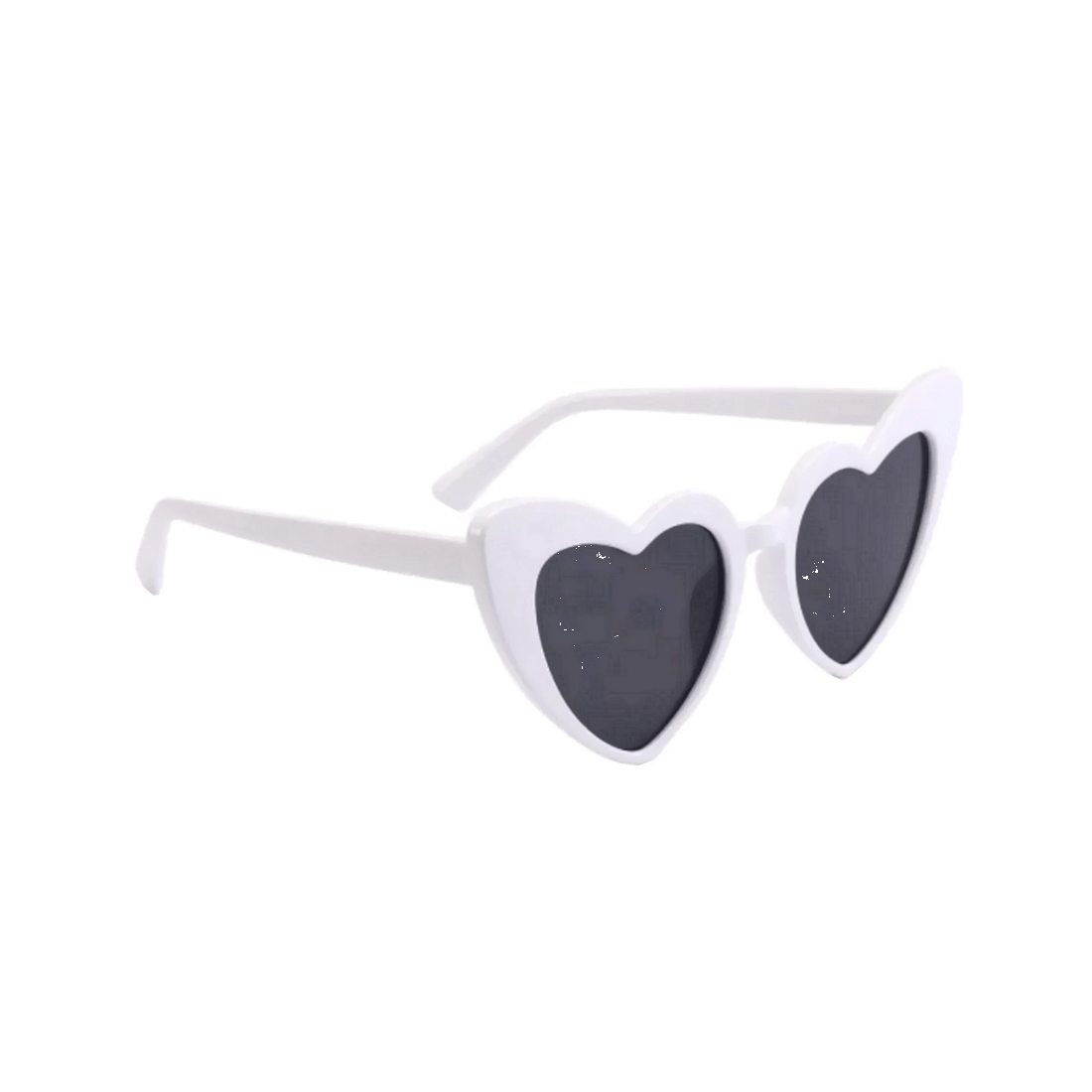 1 JD Party White Hearts Party Glasses, 1 of 2