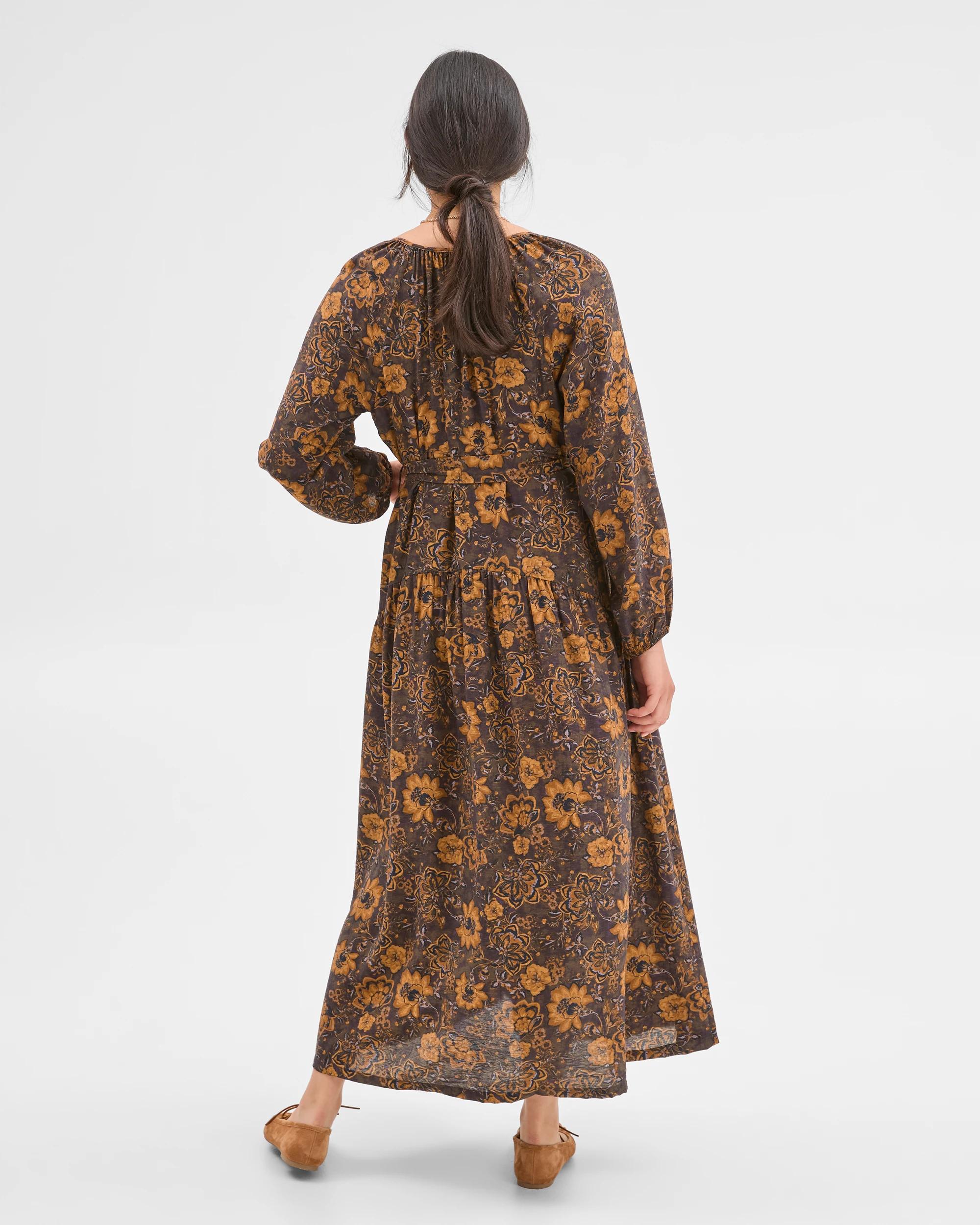 7 Target Woman Drop Waist Maxi Dress PAISLEY, 7 of 7