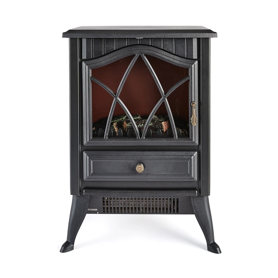 5 Electric  Fireplace Heater - Black, 5 of 10