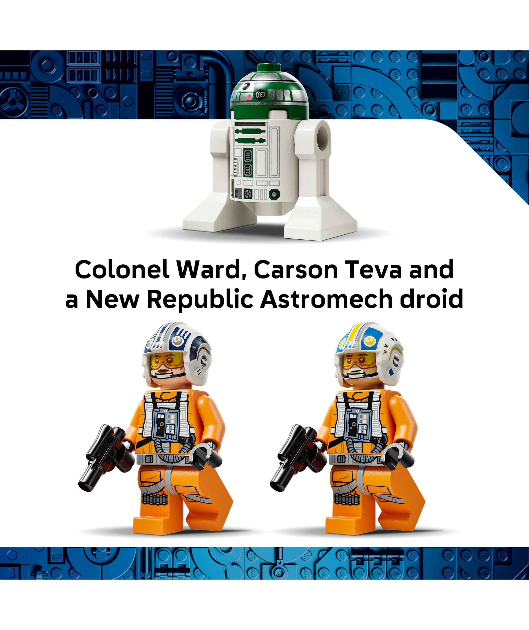 6 LEGO Star Wars New Republic X-Wing Starfighter 75460, 6 of 10