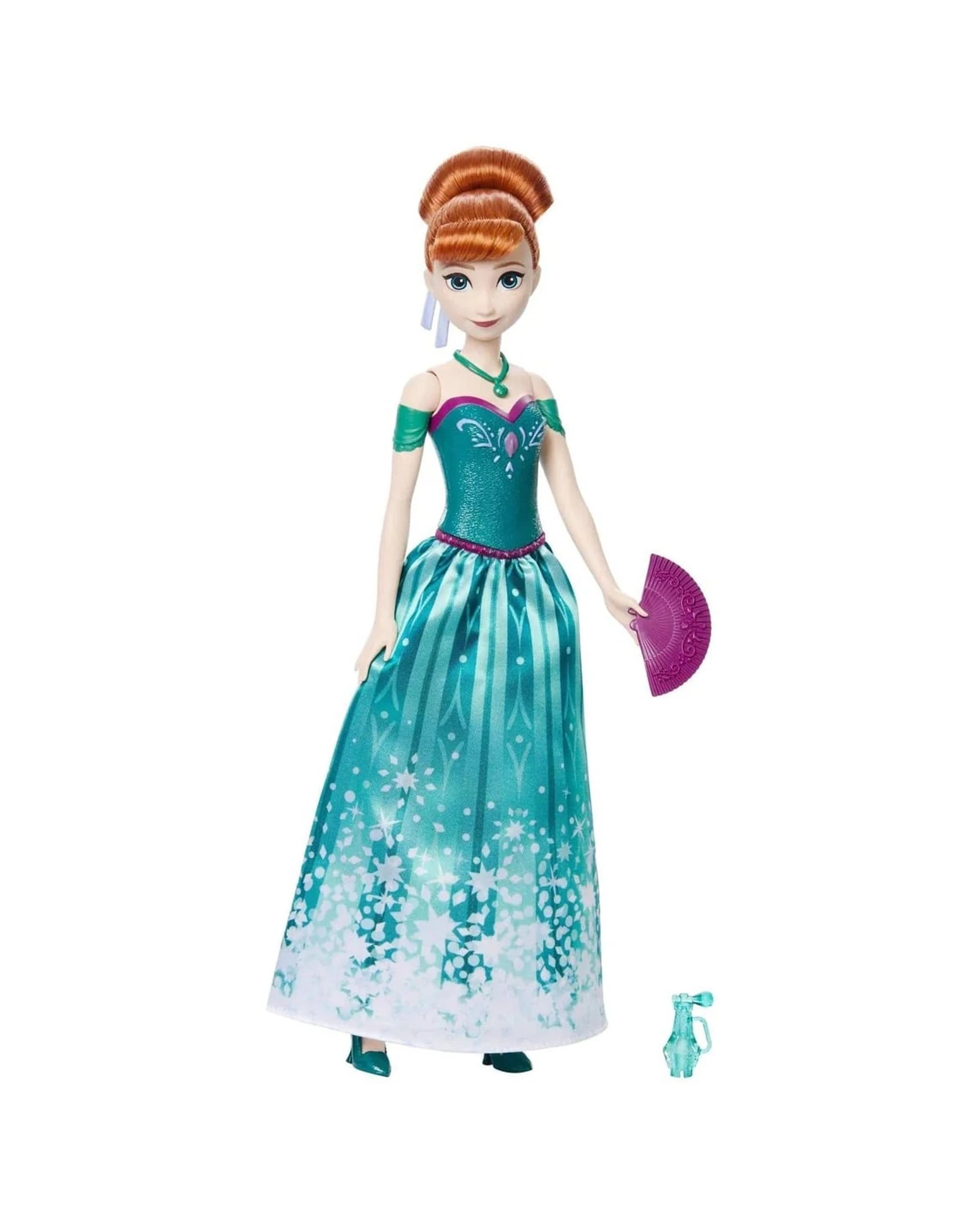 2 Disney Frozen Spin and Reveal Anna Fashion Doll, 2 of 8