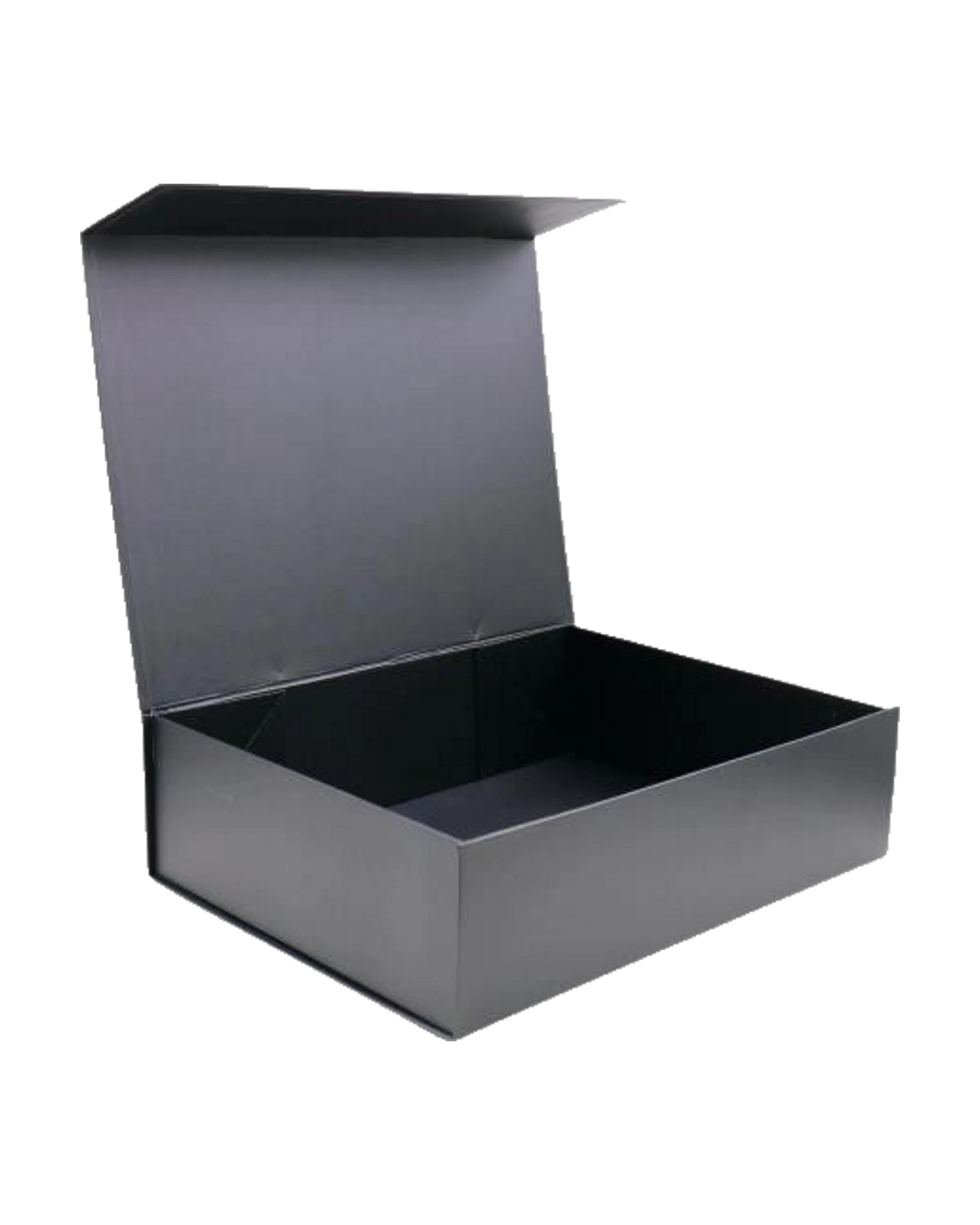 1 Durmaz Black Magnetic Gift Box 35cm x 27cm - Black, 1 of 2