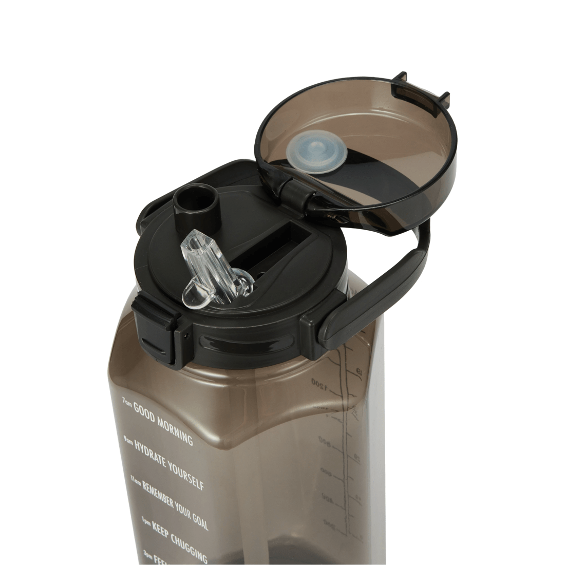 2 2L Black Dual Intake Drink Bottle, 2 of 6