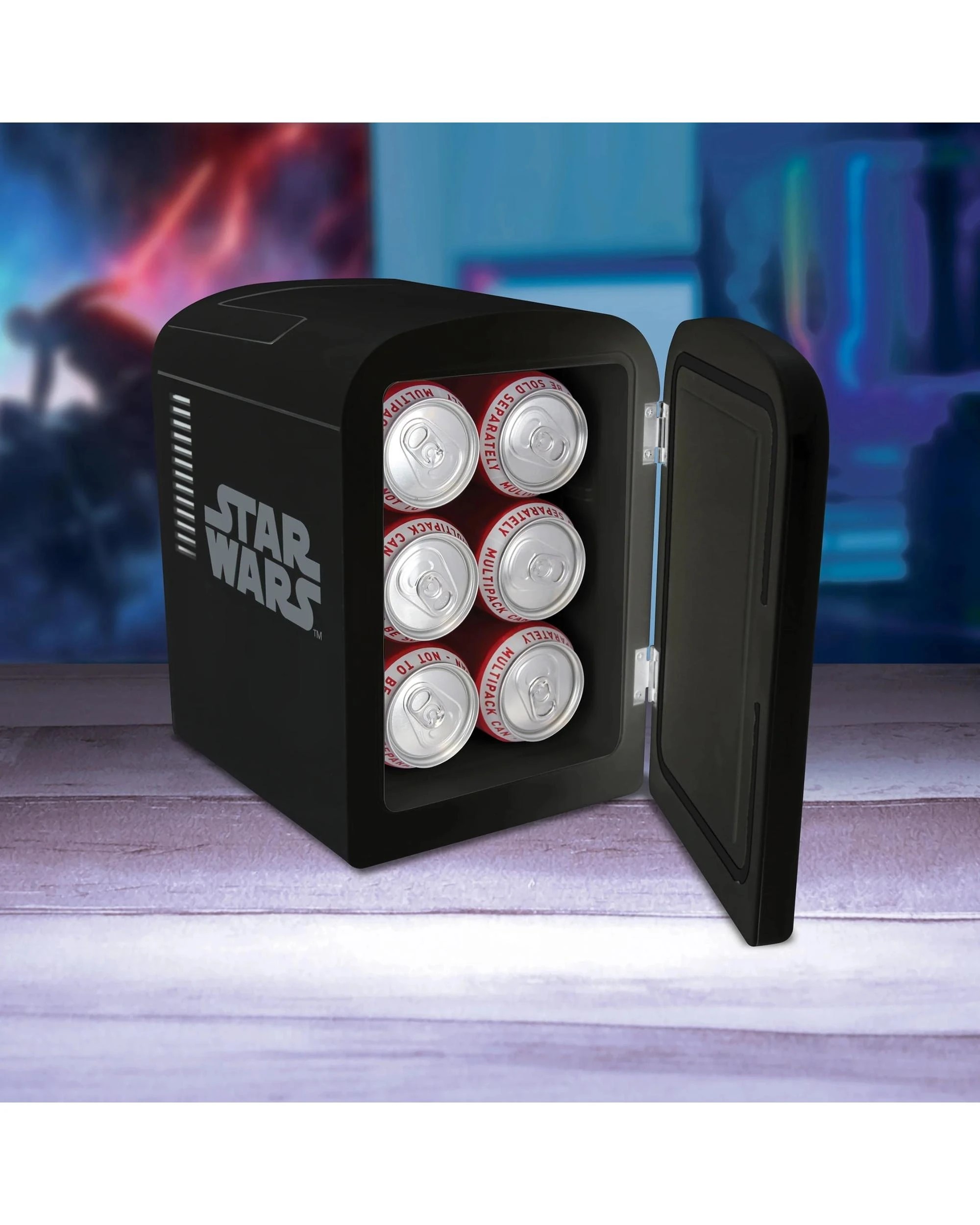 7 Star Wars Darth Vader Thermoelectric Cooler 4L - Black, 7 of 7