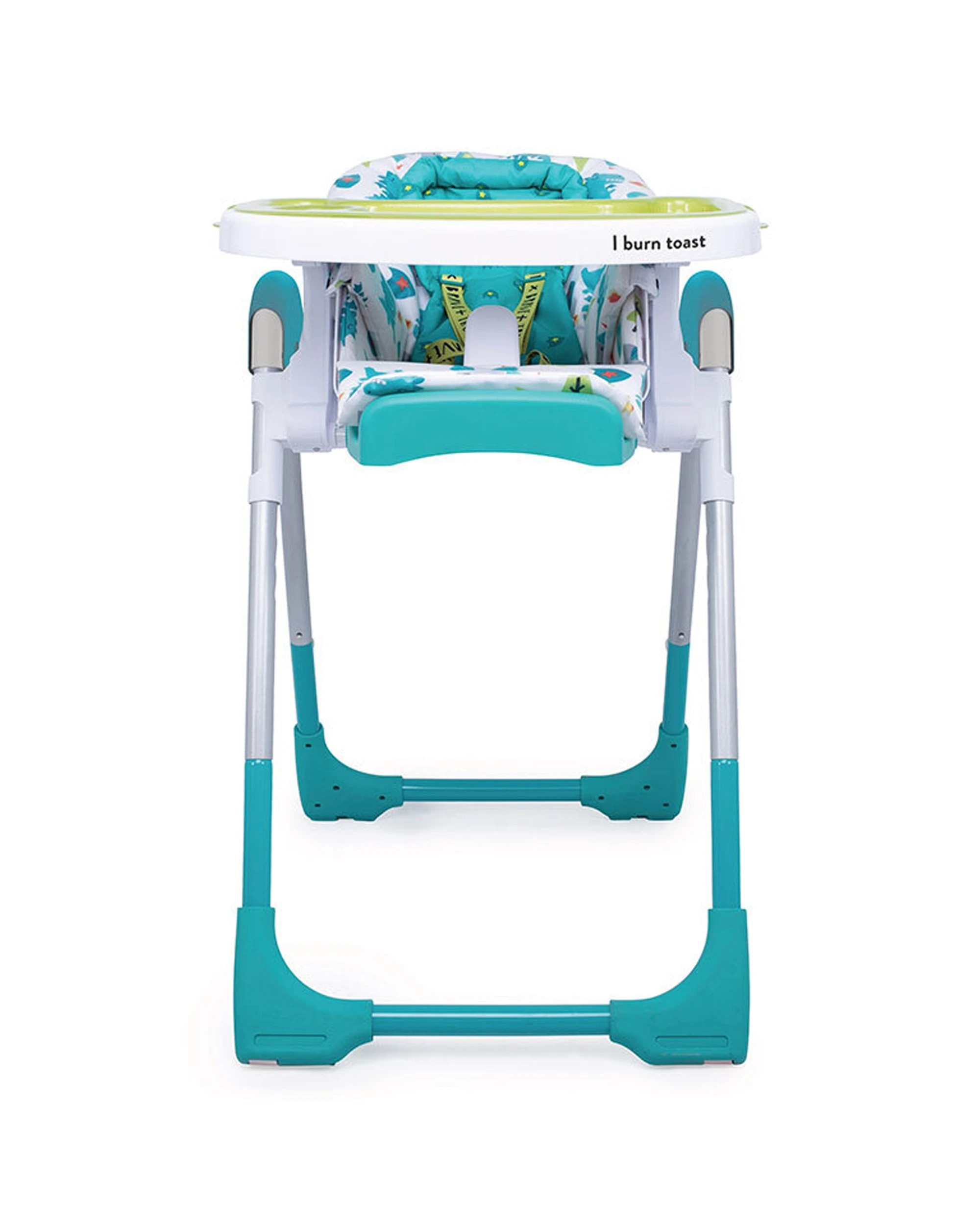 4 Cosatto Noodle Baby Feeding Highchair 0m+ Reclining Seat Adjustable Height Easy Clean Dragon Kingdom - Blue, 4 of 7