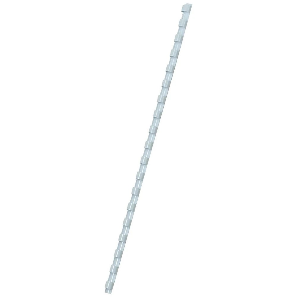 4 Fellowes Binding Combs 21 Loop 8mm White 25 Pack, 4 of 4