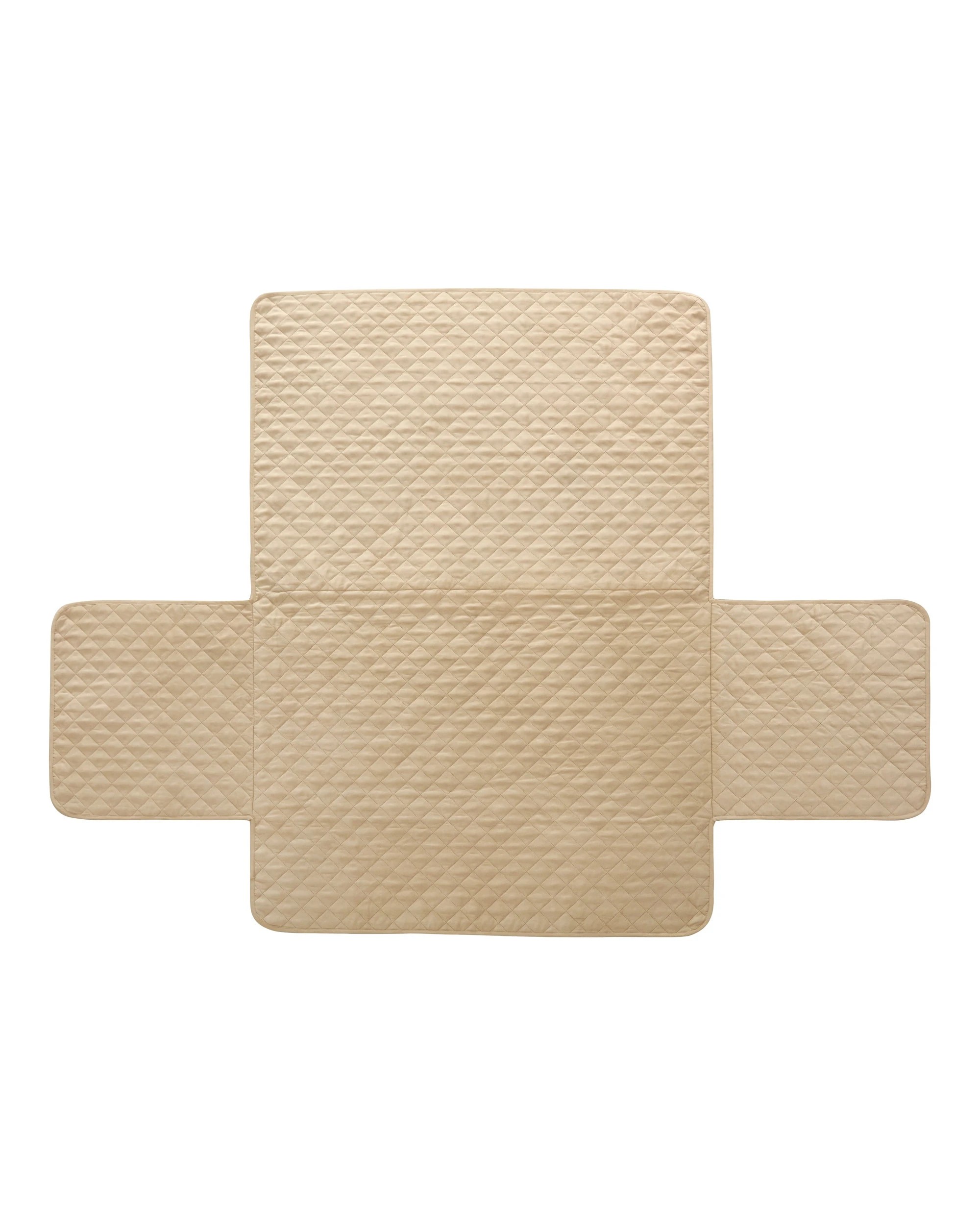 6 Charlie's Cosy Quilted Sofa Protector Cover for Loveseat Oat - Cream, 6 of 6