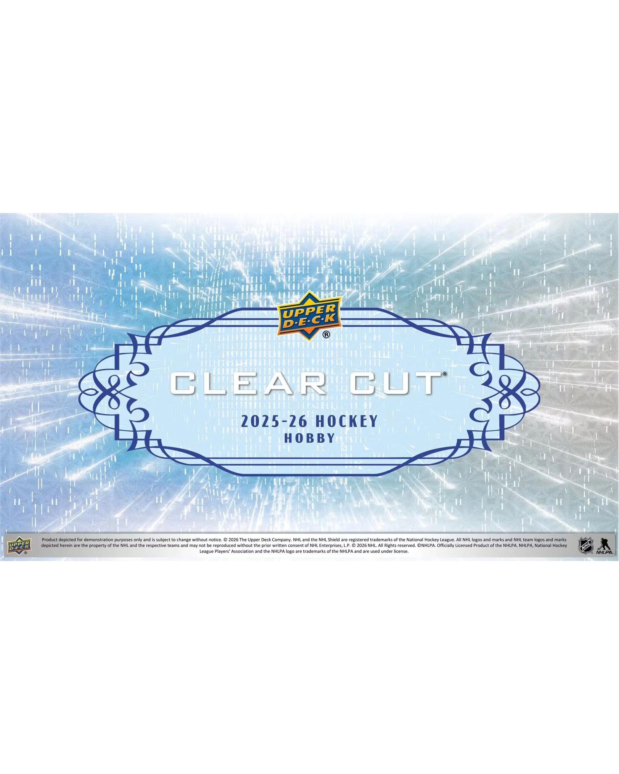 3 Upper Deck 2025/2026 NHL Clear Cut Hockey Hobby Box, 3 of 6