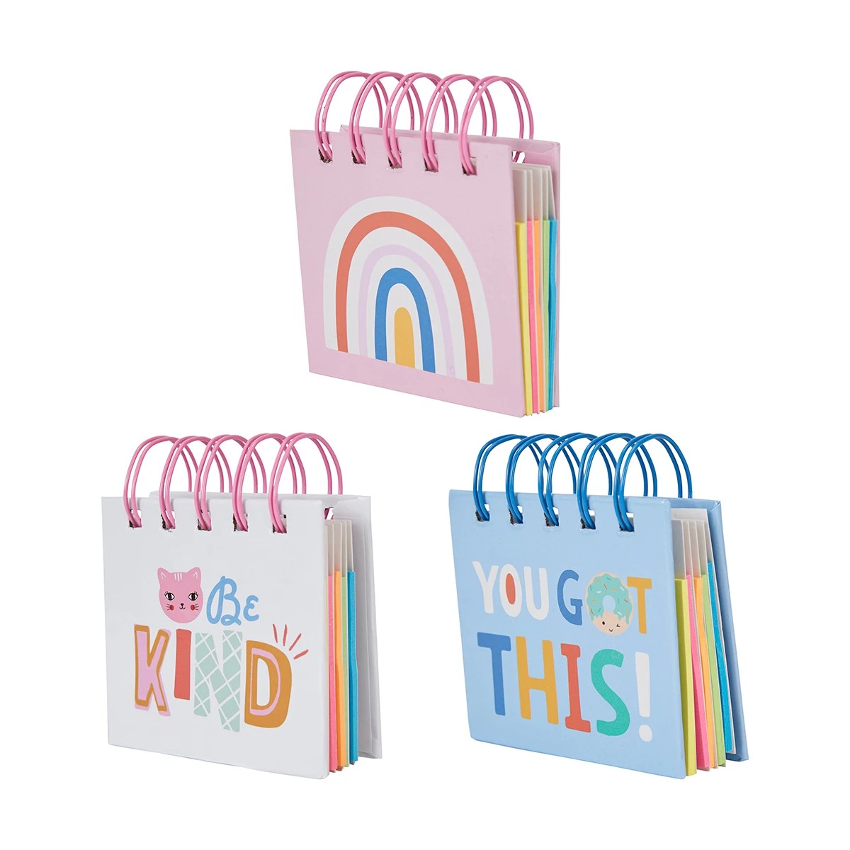 8 Spiral Sticky Note Pad - Assorted, 8 of 10
