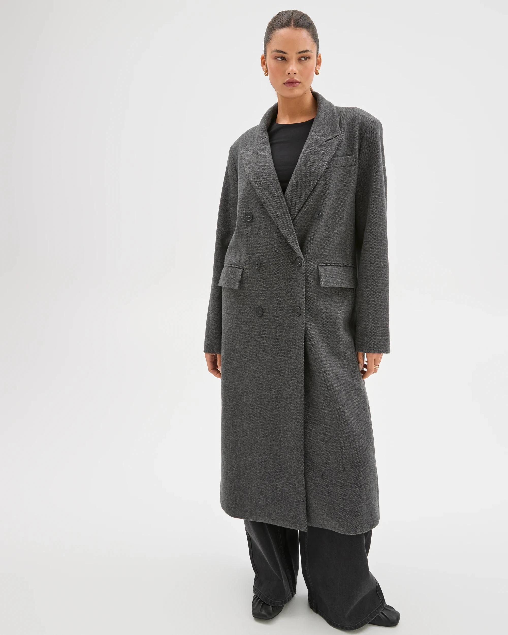 6 Lily Loves Winter Coat CHARCOAL MARLE, 6 of 8