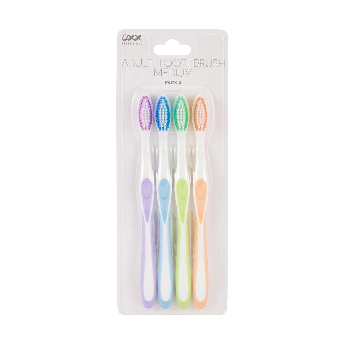 6 OXX Essentials 4 Pack Adult Toothbrush - Medium, 6 of 6