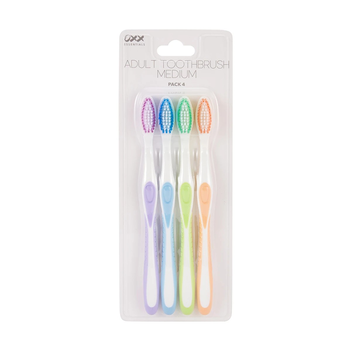6 OXX Essentials 4 Pack Adult Toothbrush - Medium, 6 of 6