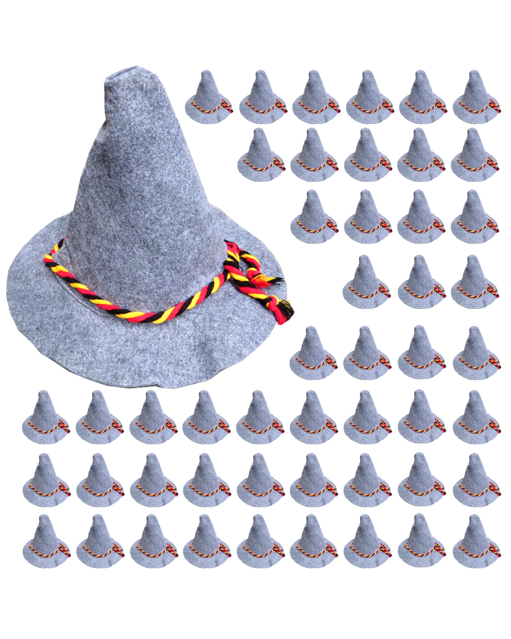 2 Br Costumes 50x Adult Bavarian Beer Hat Oktoberfest German Octoberfest Costume Wizard, 2 of 2