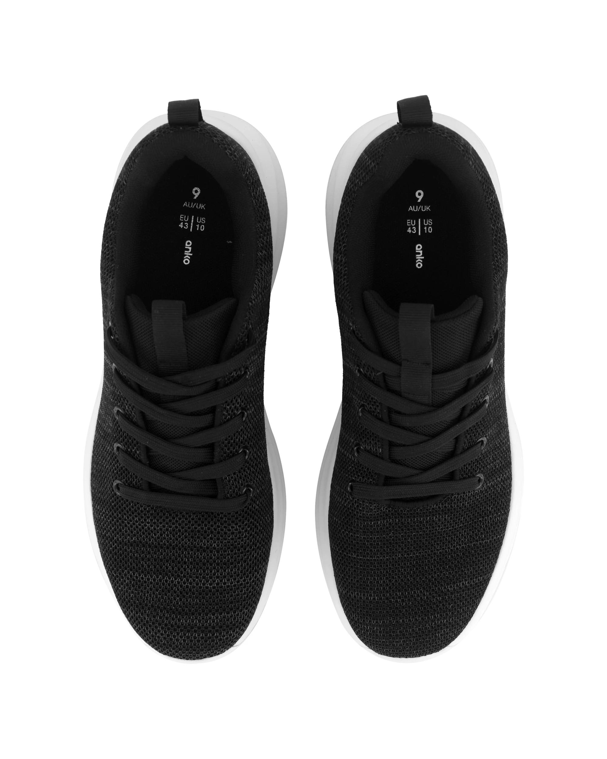 3 Lace Up Mesh Sneakers Grey, 3 of 5