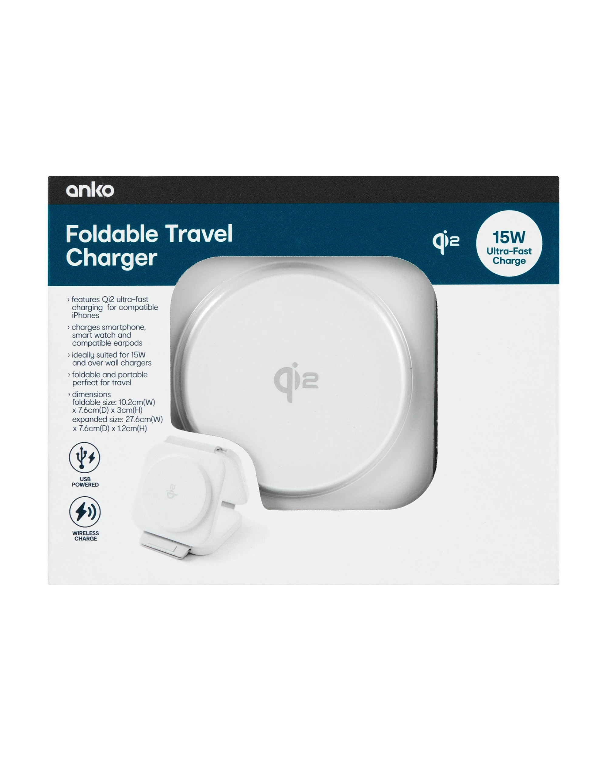 9 Qi2 Foldable Travel Charger, 9 of 10