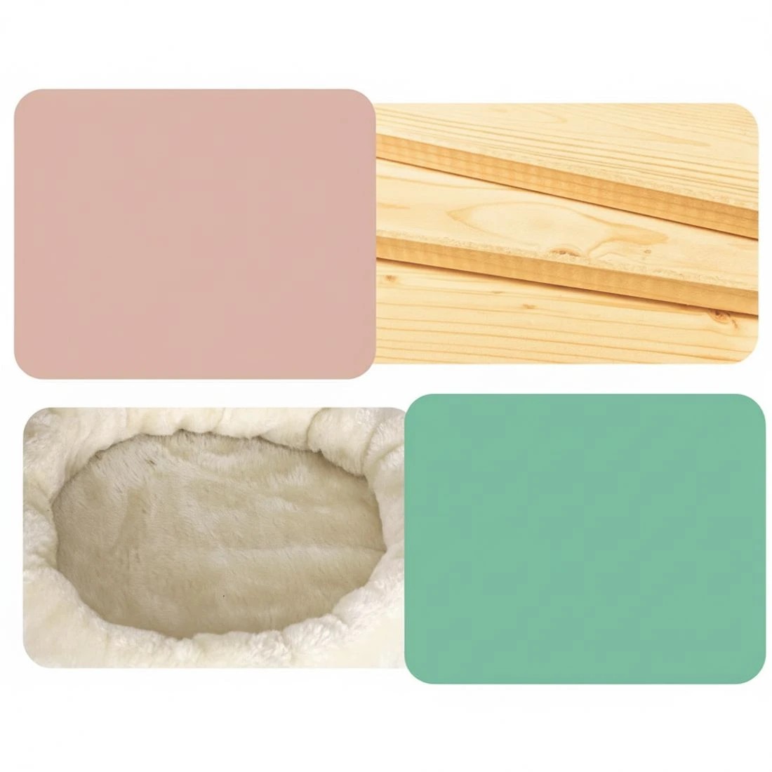 4 i.Pet Cat Tree Tower Scratching Post Scratcher 142cm Wood Bed Condo House - Multi, 4 of 6