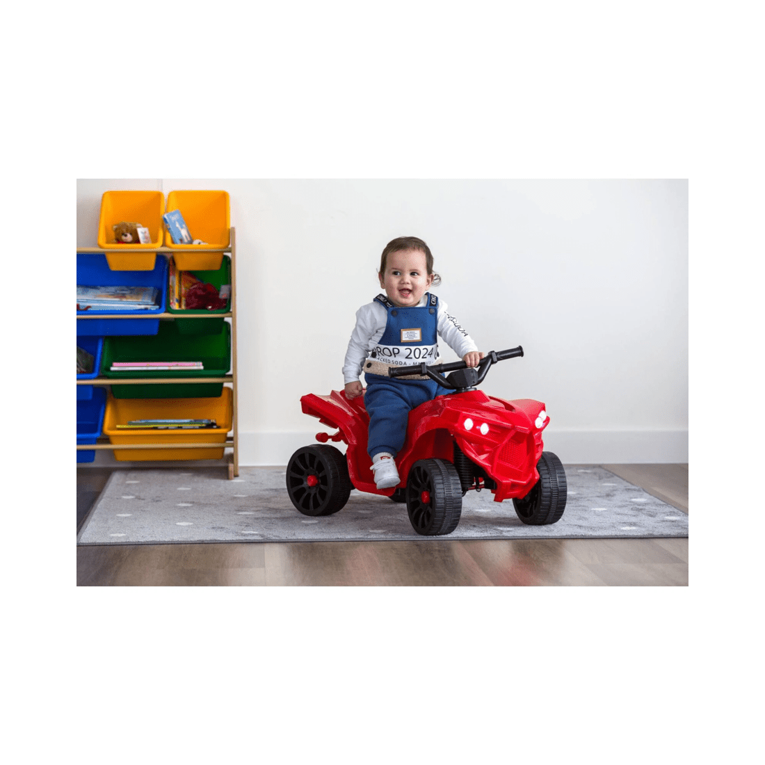 2 Lenoxx Rechargeable Ride-on Quad bike with Safe Braking System, 2 of 8