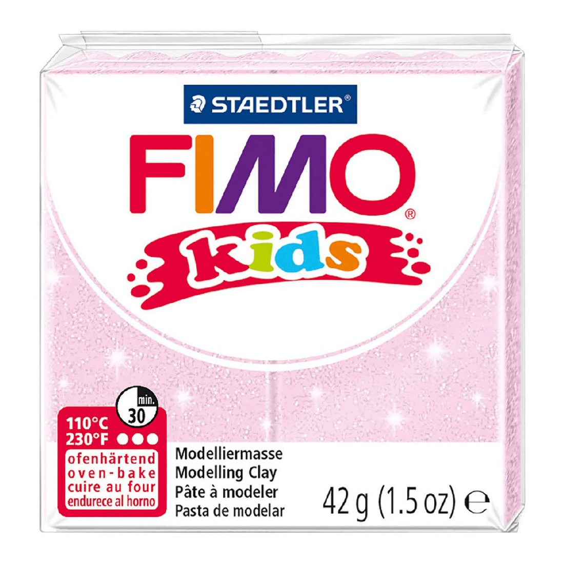 1 Staedtler FIMO Modelling Clay 42g Pearl Light Pink, 1 of 1
